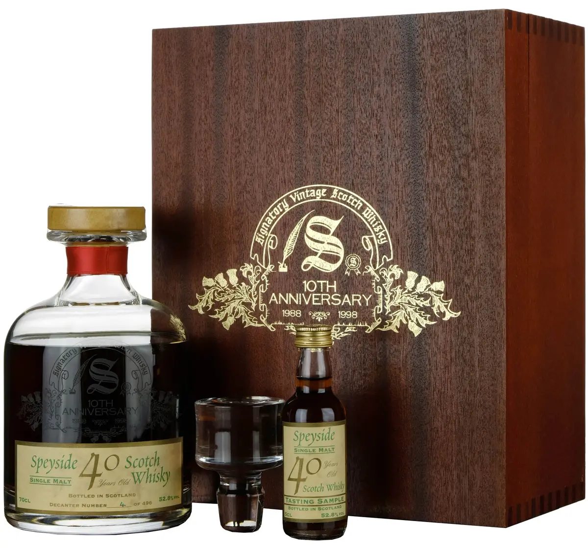 Glenfarclas 1958-1998 | 40 Year Old Signatory Vintage 10Th Anniversary Single Cask 2232 1
