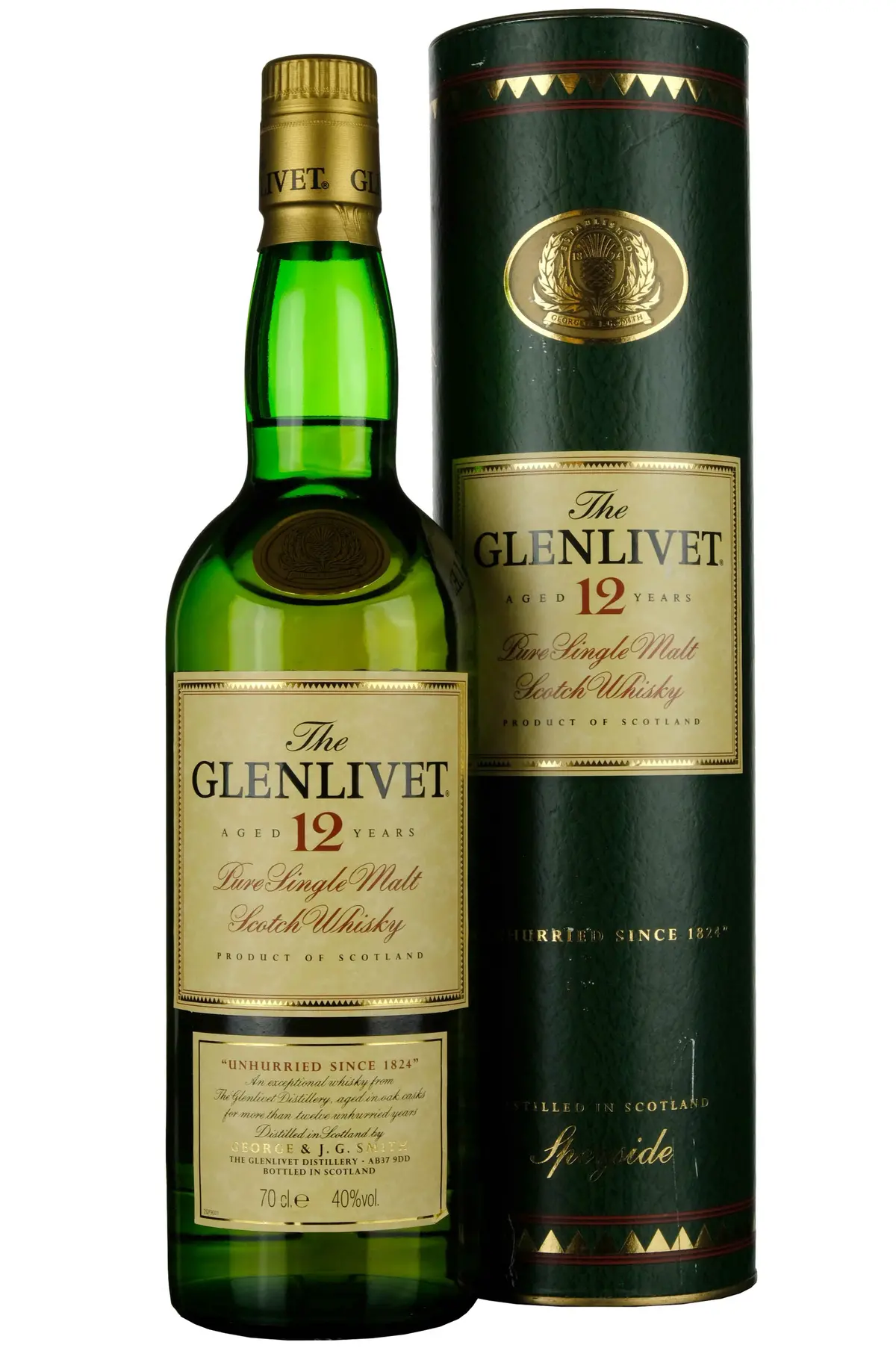 Glenlivet 12 Year Old Late 1990S 1