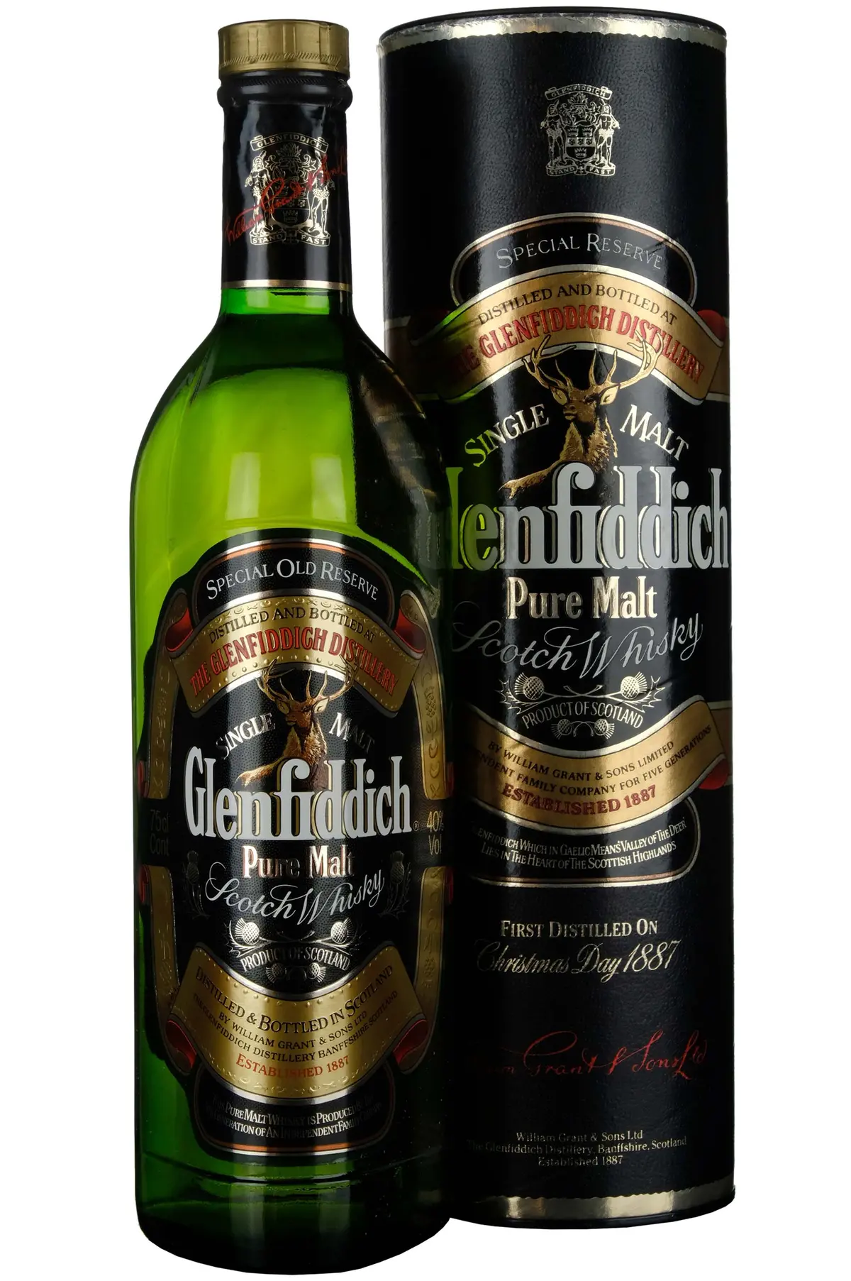 Glenfiddich Special Old Reserve Pure Malt 1980S 1