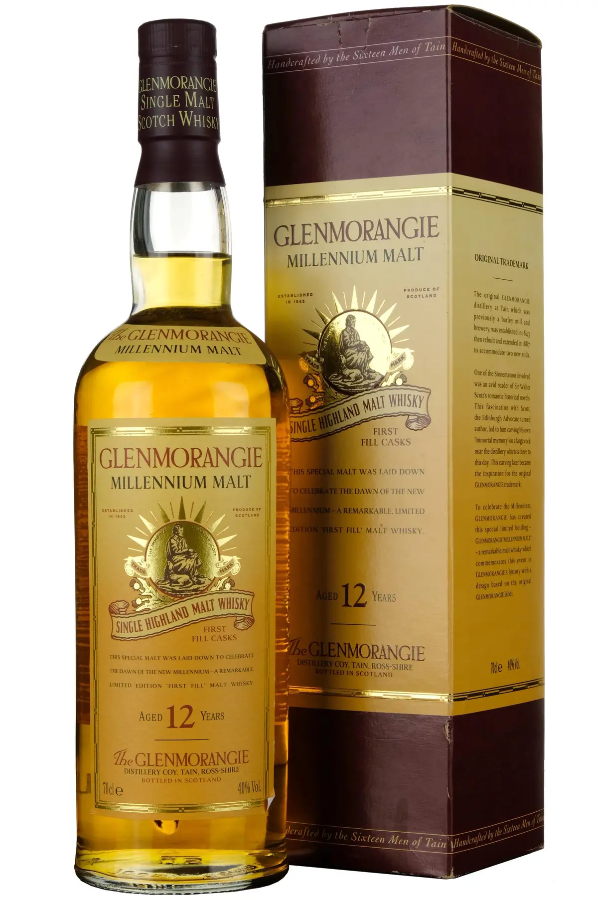 Glenmorangie 12 Year Old Millennium Malt 1