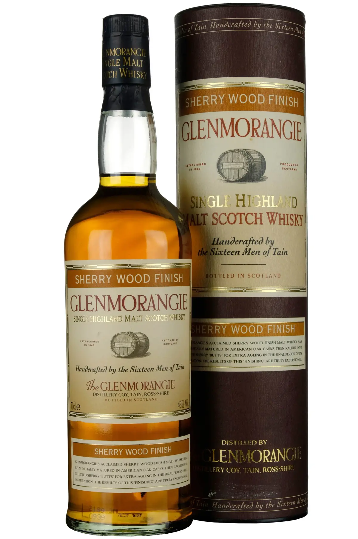 Glenmorangie Sherry Wood Finish Circa 2000 1