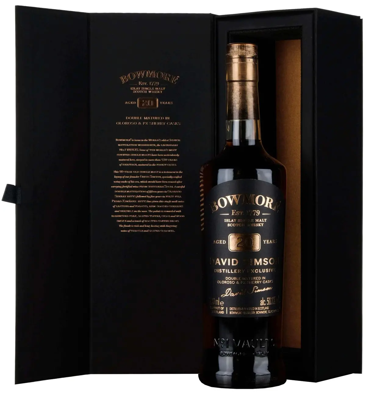 Bowmore 20 Year Old David Simson Distillery Exclusive Bottled 2020 1