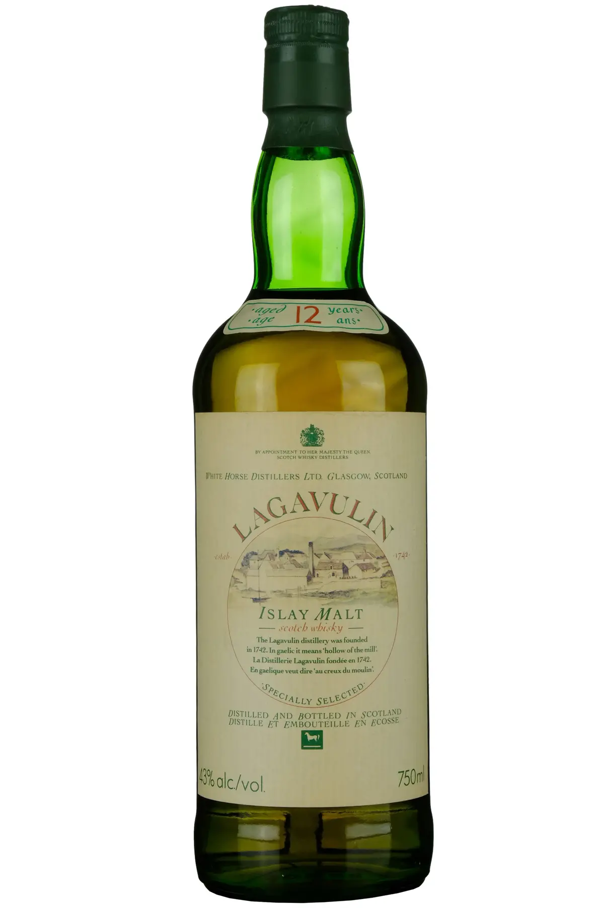 Lagavulin 12 Year Old White Horse 1980S 1