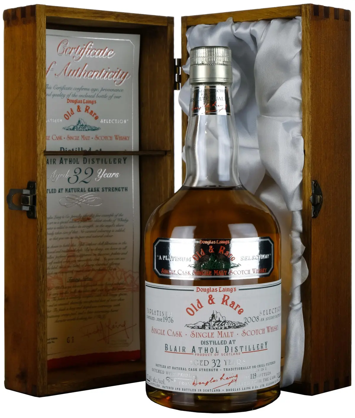 Blair Athol 1976-2008 | 32 Year Old Douglas Laing Old & Rare Platinum Selection Single Cask 1