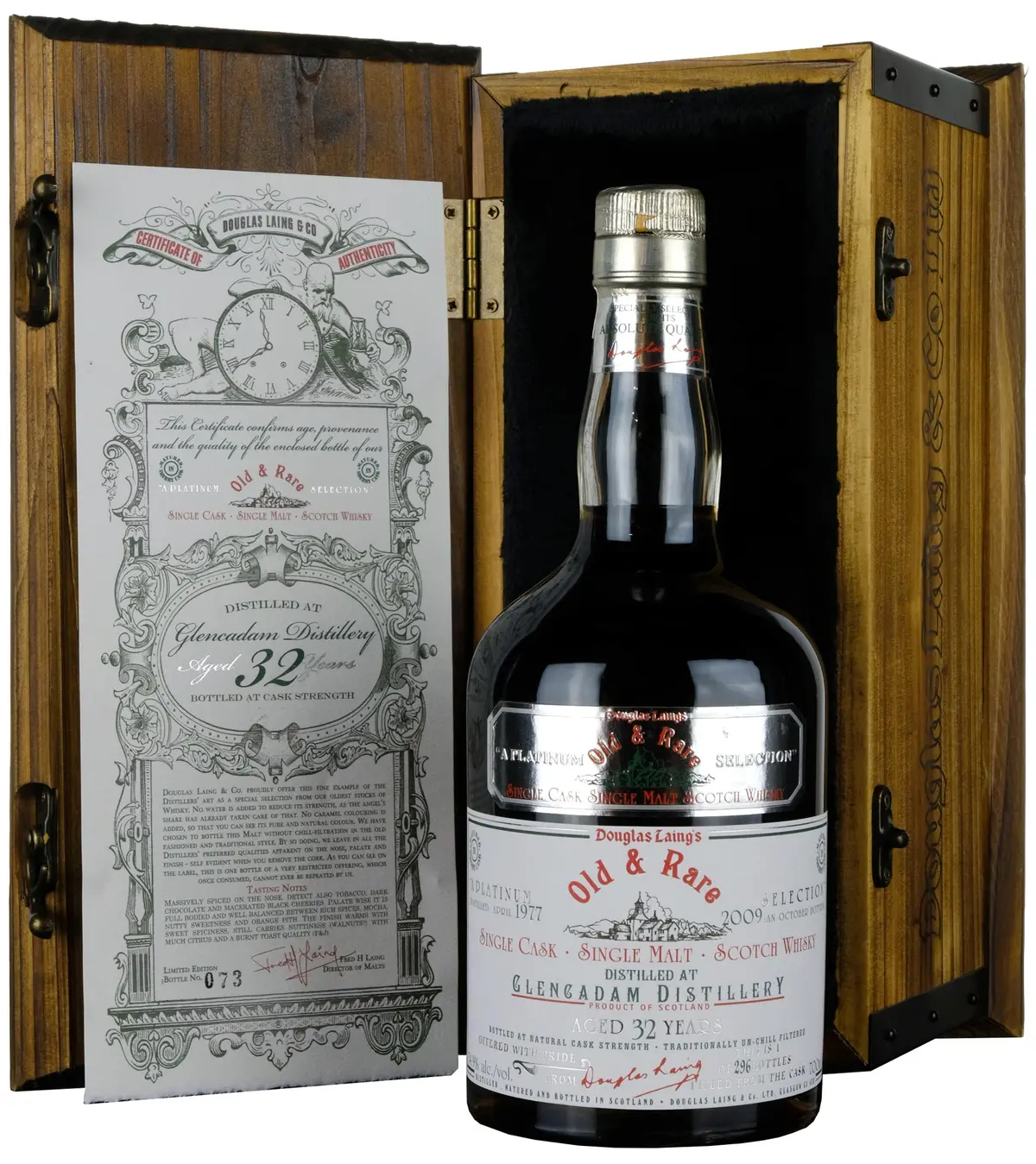 Glencadam 1977-2009 | 32 Year Old Douglas Laing Old & Rare Platinum Selection Single Cask 1