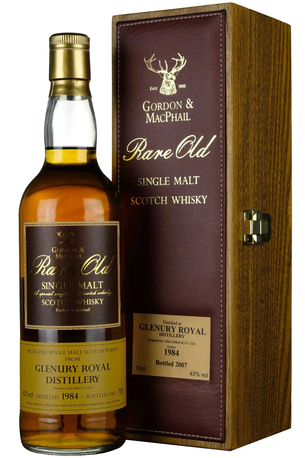 Glenury Royal 1984-2007 Gordon & Macphail Rare Old 1