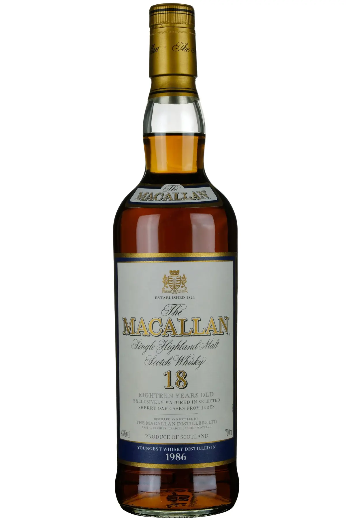 Macallan 1986-2004 | 18 Year Old Sherry Cask 1