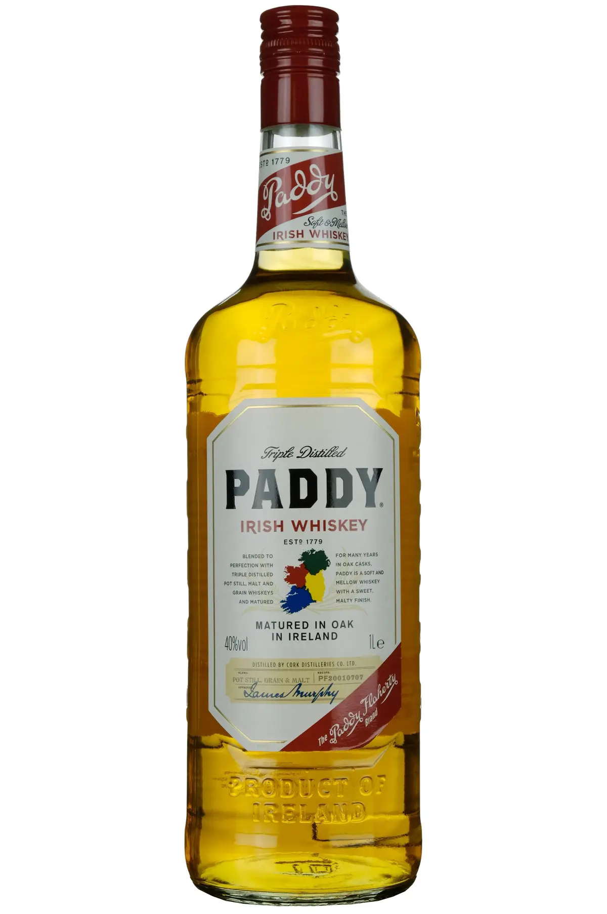 Paddy Triple Distilled 1 Litre 1