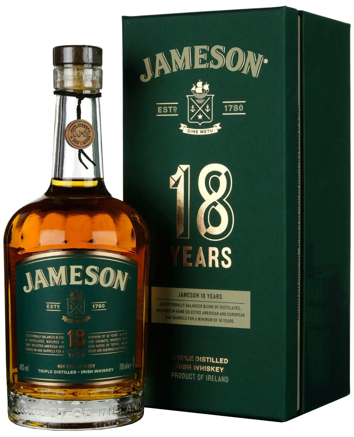 Jameson 18 Year Old Bottled 2022 2