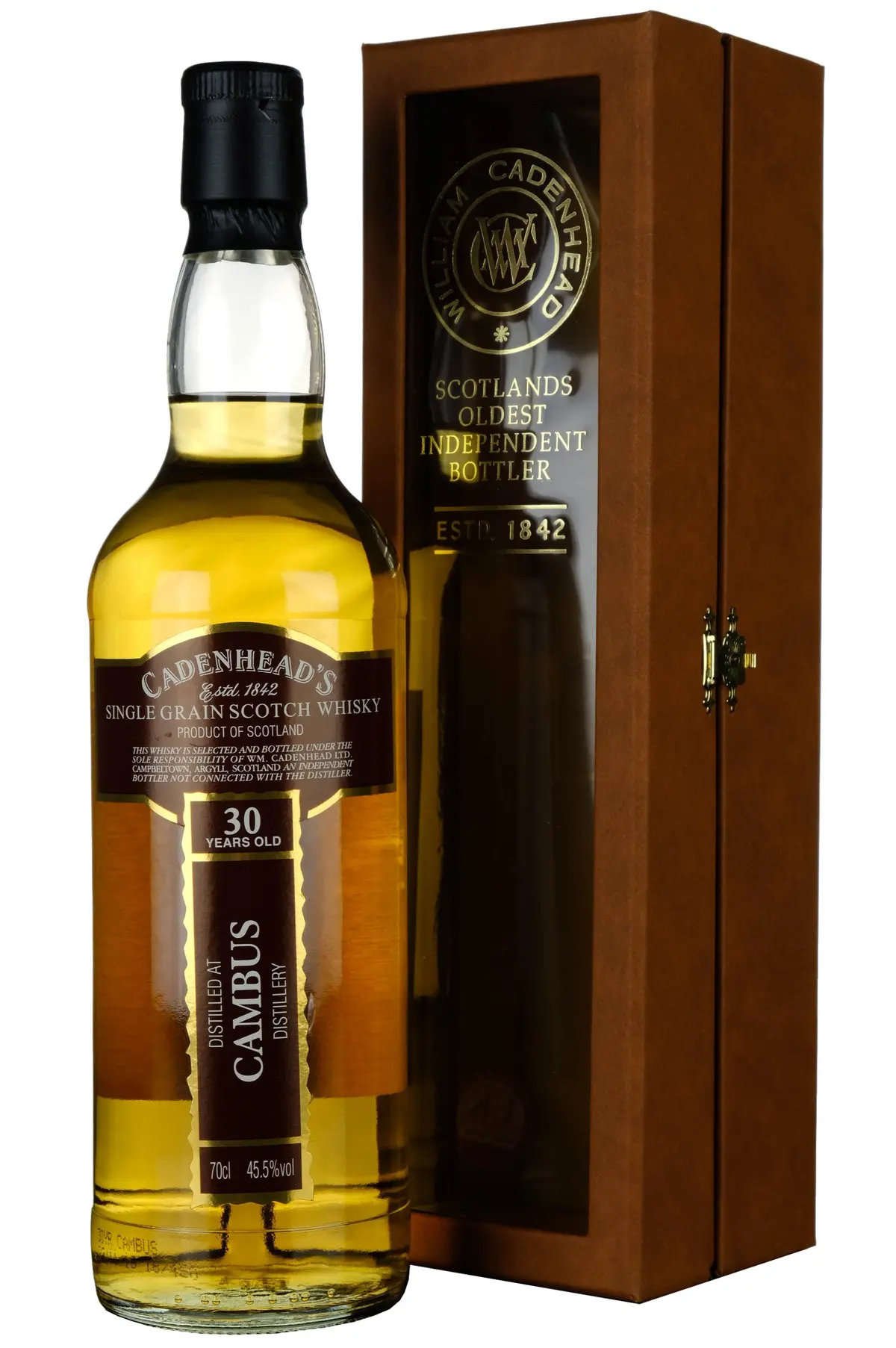 Cambus 1988-2018 | 30 Year Old Cadenhead's Cask Strength 1