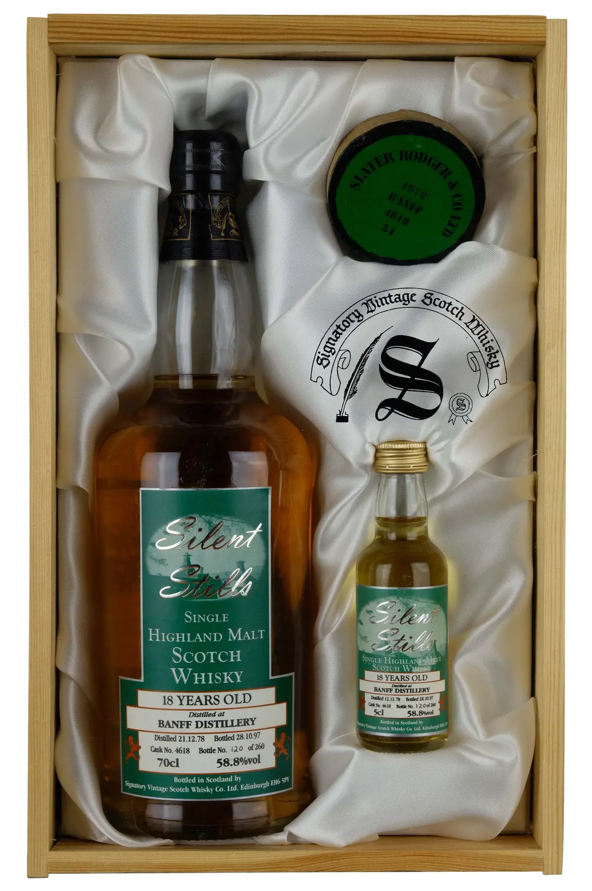 Banff 1978-1997 | 18 Year Old Signatory Vintage Silent Stills Single Cask 4618 1