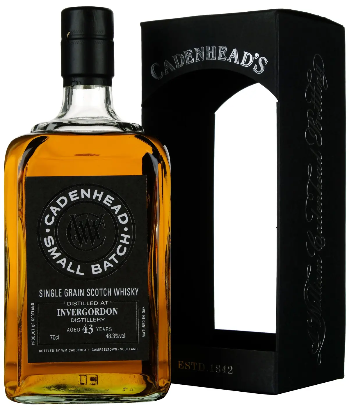 Invergordon 1972-2016 | 43 Year Old Cadenhead's Small Batch 1
