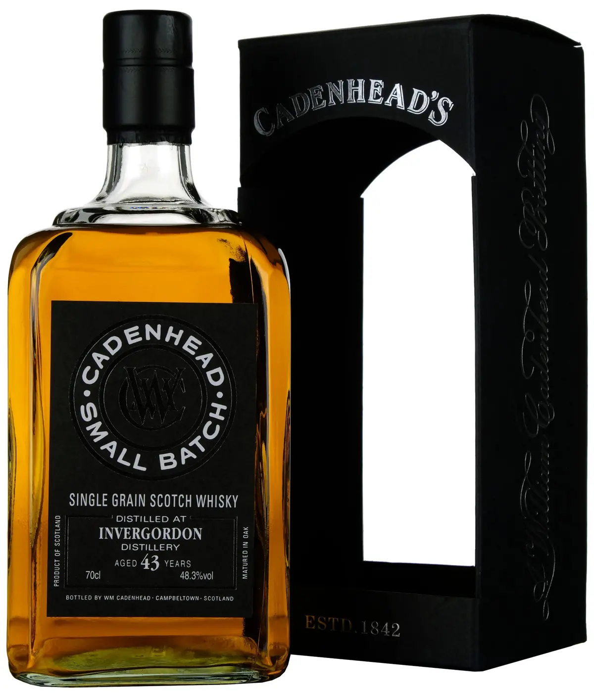 Invergordon 1972-2016 | 43 Year Old Cadenhead's Small Batch 2