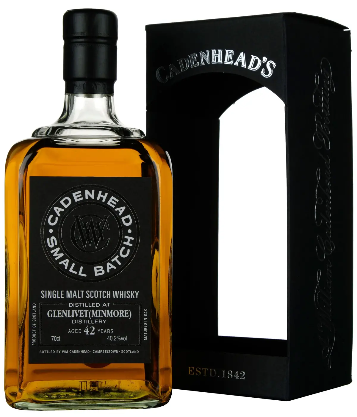 Glenlivet (Minmore) 1973-2015 | 42 Year Old Cadenhead's Small Batch 2
