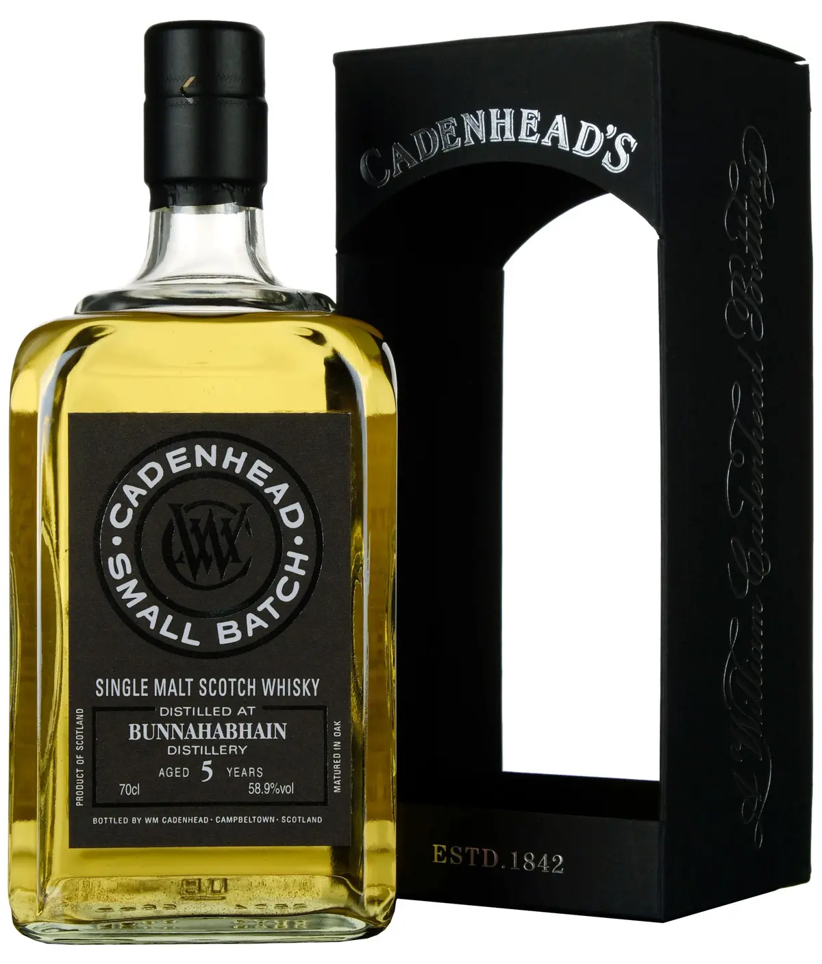 Bunnahabhain 2013-2019 | 5 Year Old Cadenhead's Small Batch 1