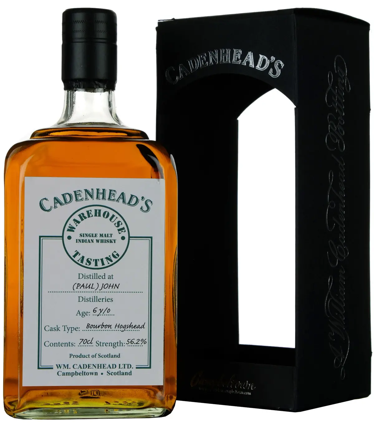Paul John 6 Year Old Cadenhead's Warehouse Tasting 1