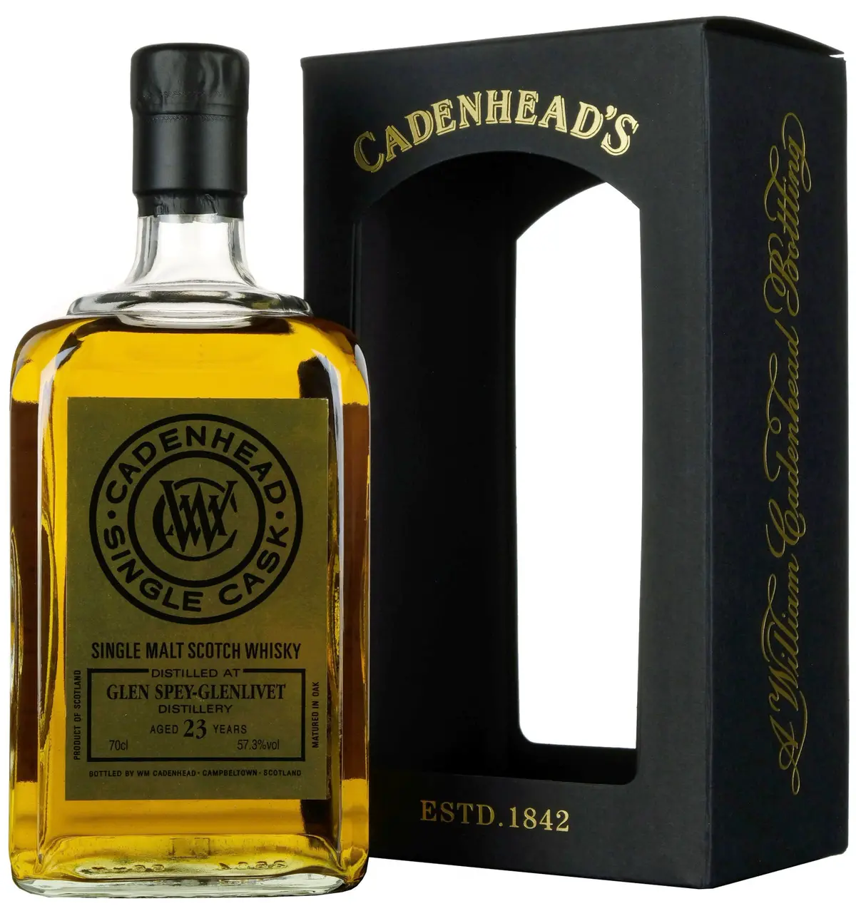 Glen Spey 1995-2019 | 23 Year Old Cadenhead's Single Cask 1