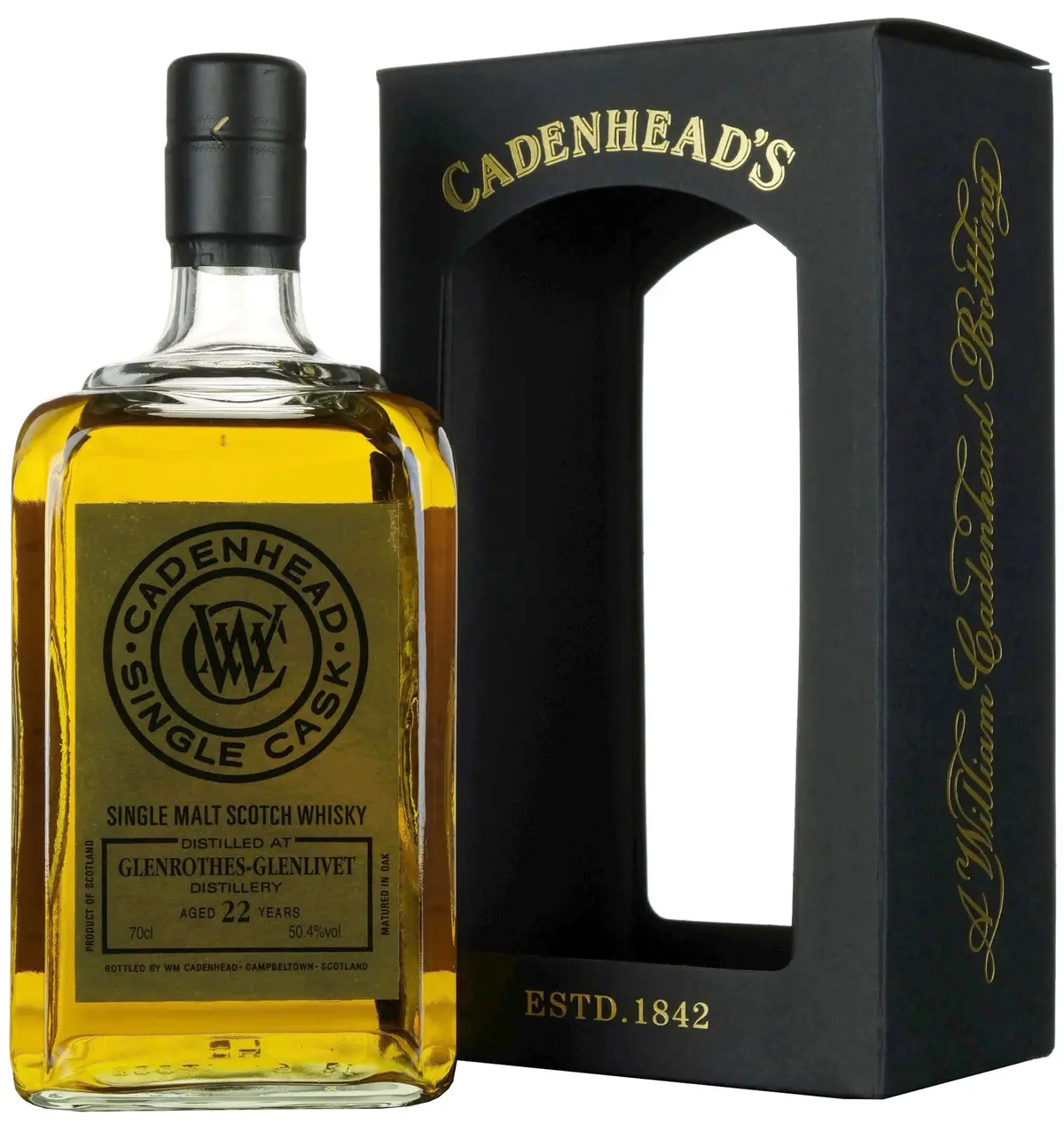 Glenrothes 1996-2019 | 22 Year Old Cadenhead's Single Cask Taiwan Exclusive 50.4% 1