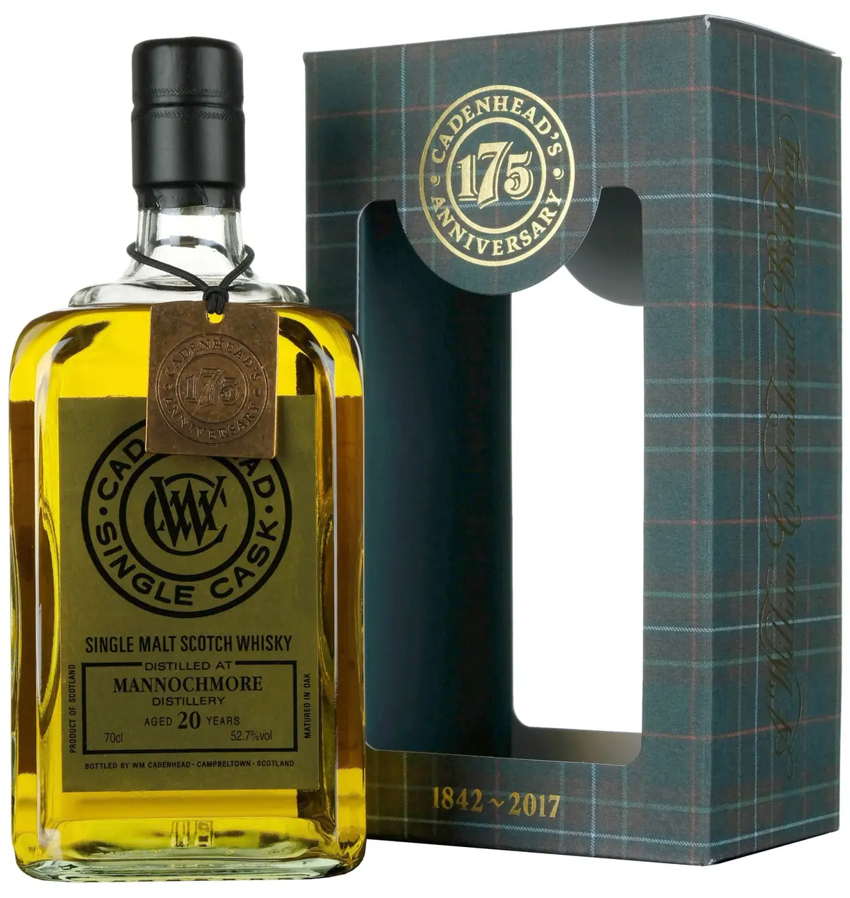 Mannochmore 1997-2017 | 20 Year Old Cadenhead's Single Cask 175Th Anniversary 1