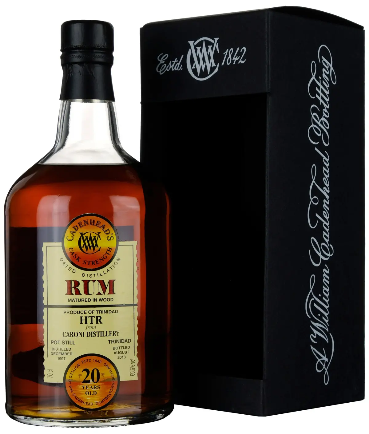 Htr Caroni 1997-2018 | 20 Year Old Cadenhead's Single Cask Rum 1