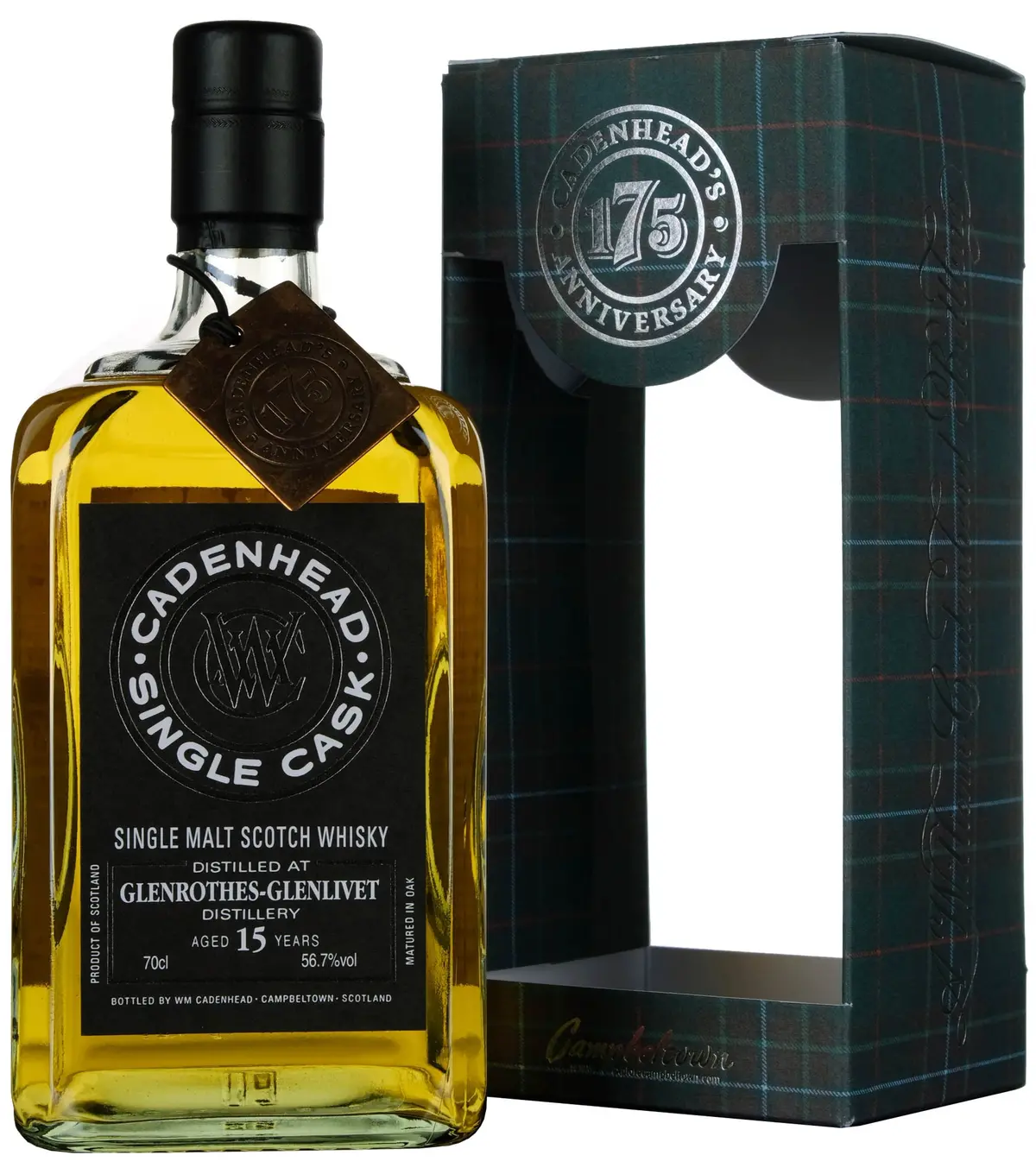 Glenrothes 2002-2017 | 15 Year Old Cadenhead's Single Cask 175Th Anniversary Japan Exclusive 1