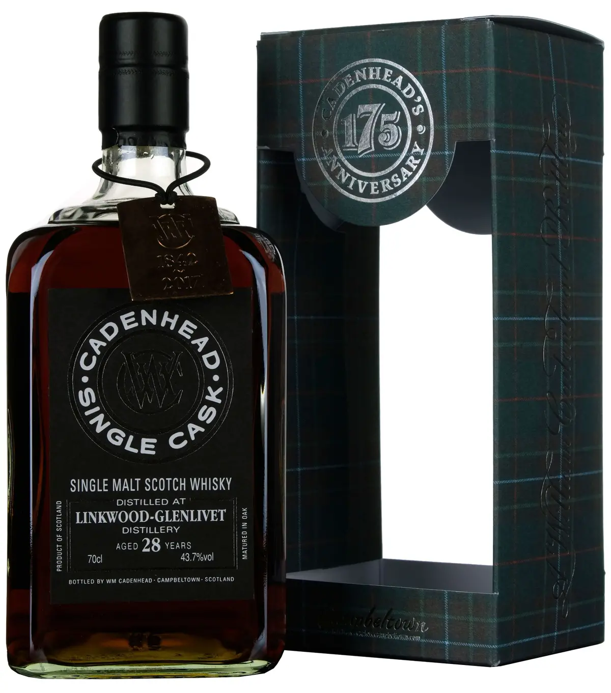 Linkwood 1989-2017 | 28 Year Old Cadenhead's Single Cask 175Th Anniversary Bars & Restaurant Singapore 2