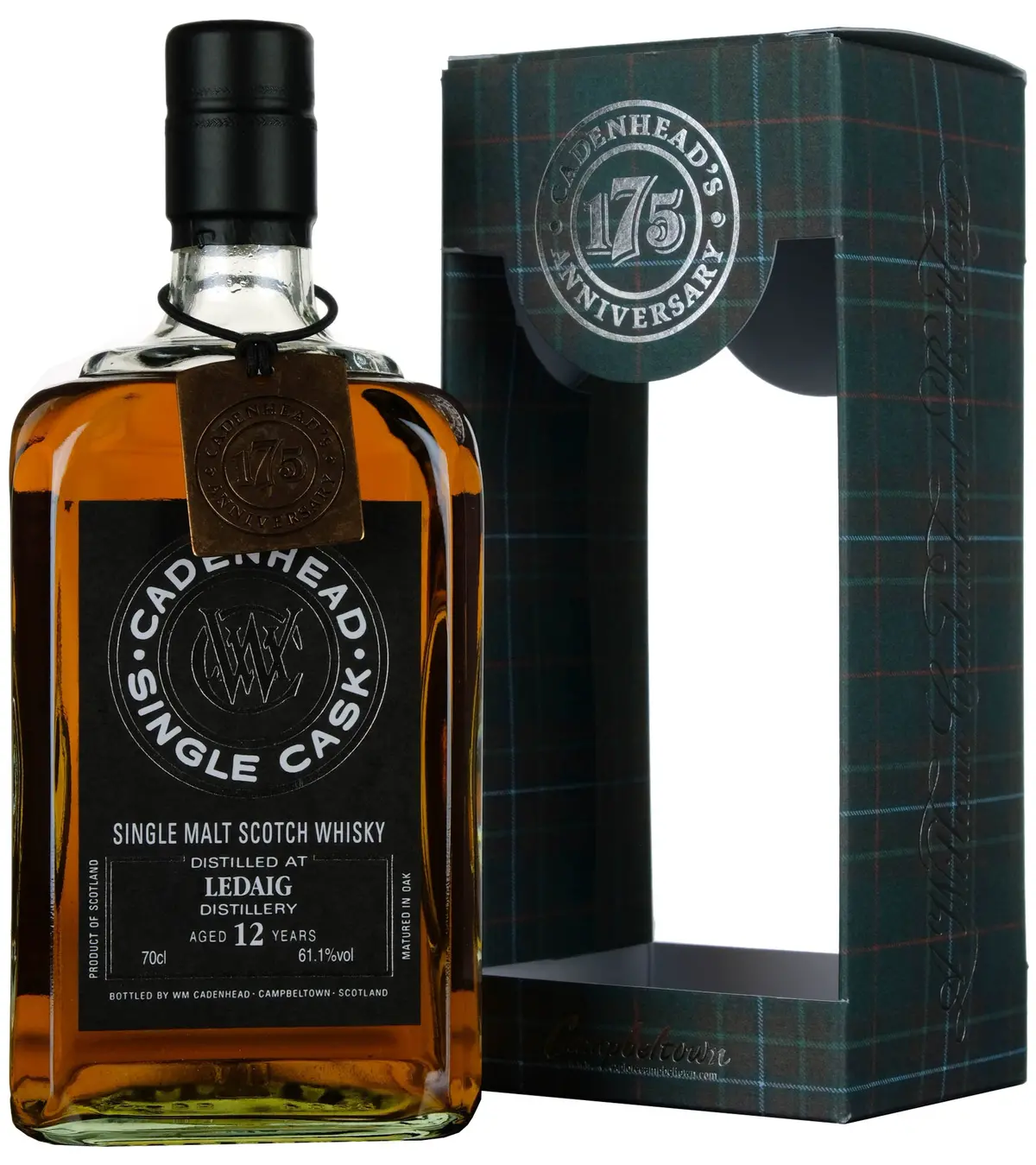 Ledaig 2005-2017 | 12 Year Old Cadenhead's Single Cask 175Th Anniversary Hnws Taiwan 12Th Anniversary 1