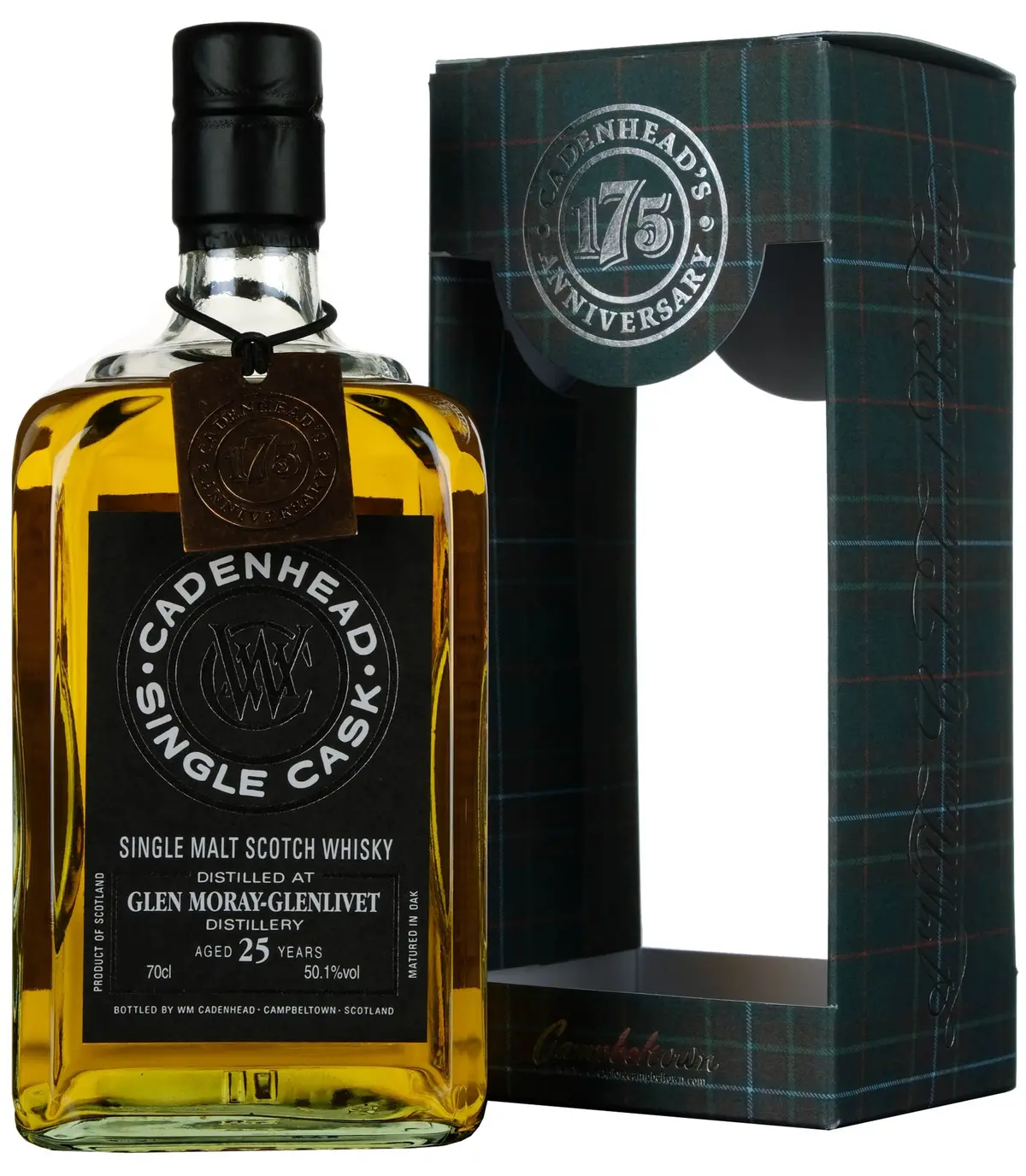 Glen Moray 1992-2017 | 25 Year Old Cadenhead's Single Cask 175Th Anniversary Japan Exclusive 1