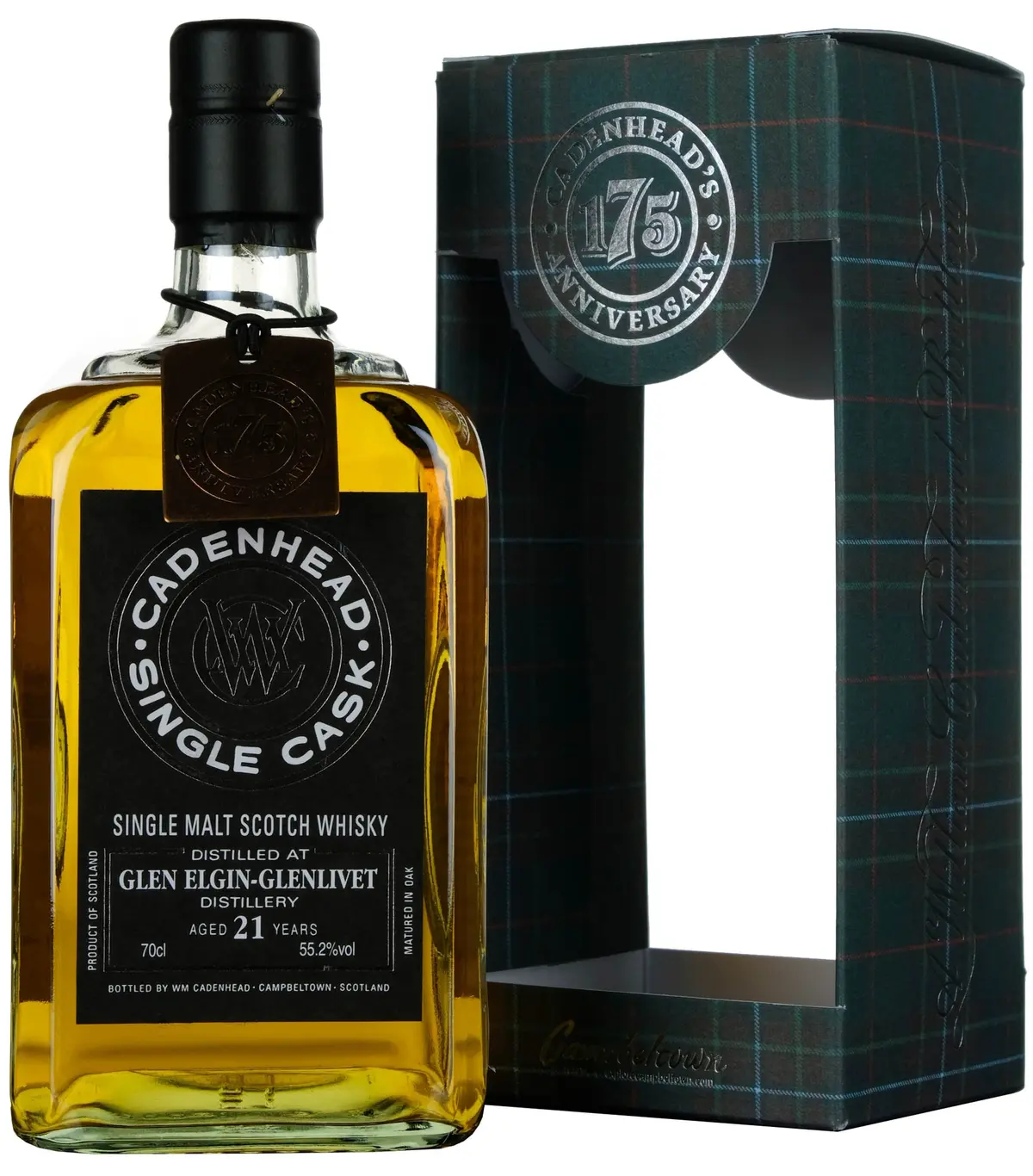 Glen Elgin 1995-2017 | 21 Year Old Cadenhead's Single Cask 175Th Anniversary Japan Exclusive 1