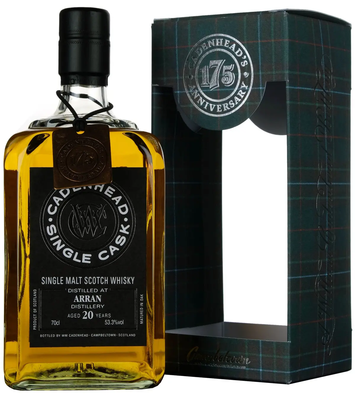 Arran 1996-2017 | 20 Year Old Cadenhead's Single Cask 175Th Anniversary 1