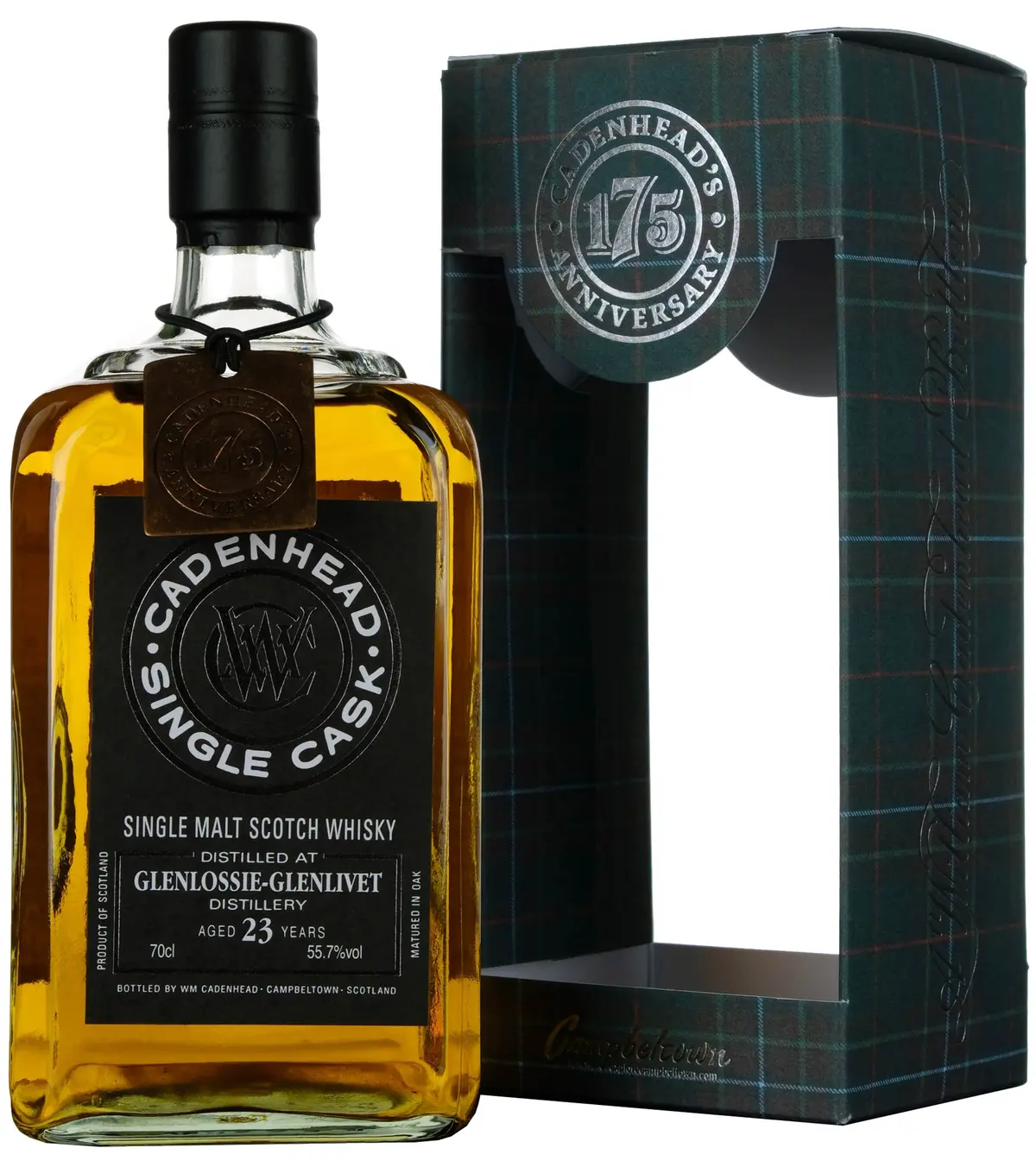Glenlossie 1993-2017 | 23 Year Old Cadenhead's Single Cask 175Th Anniversary 1