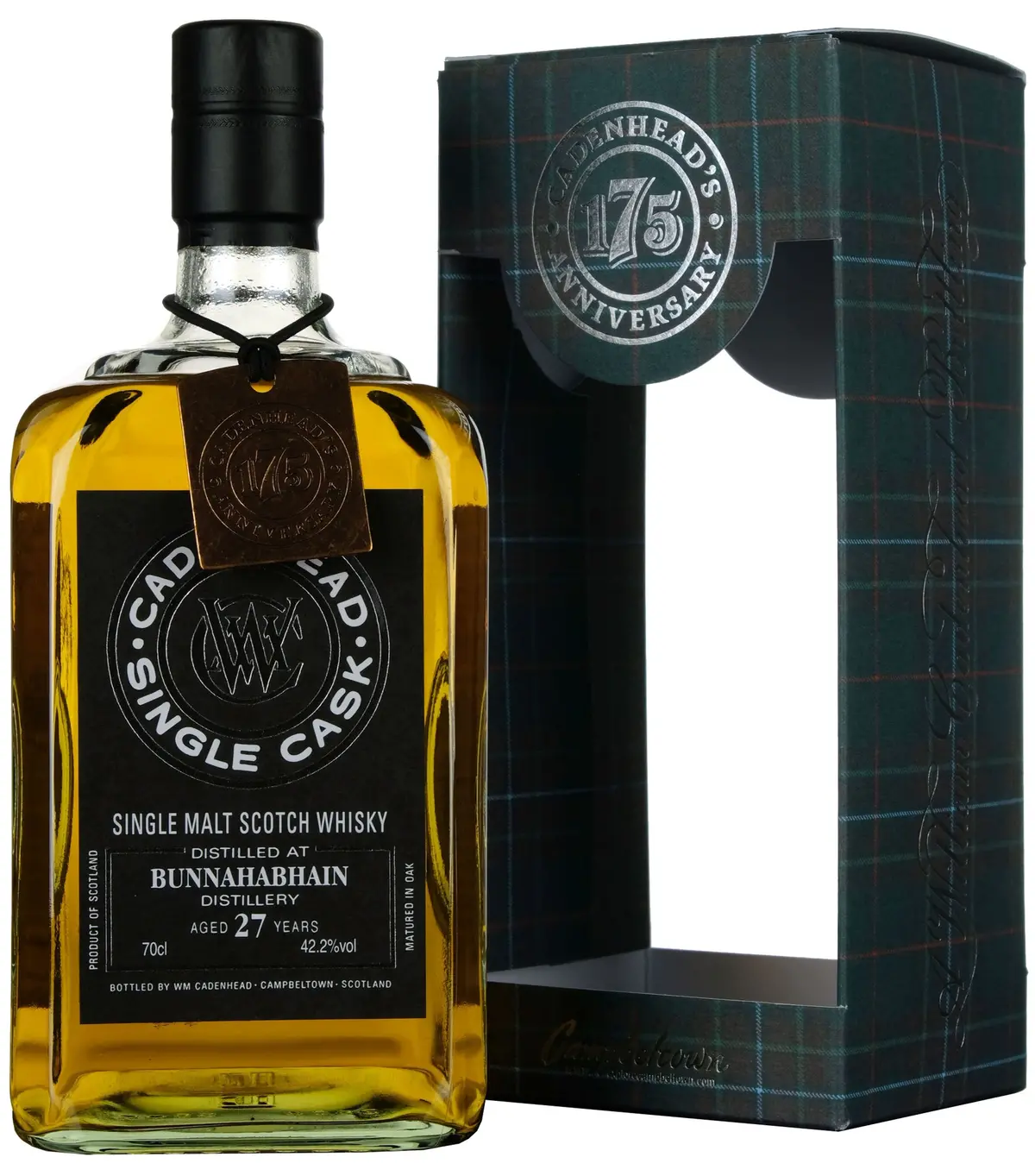 Bunnahabhain 1989-2017 | 27 Year Old Cadenhead's Single Cask 175Th Anniversary Whiskyfair Takao Exclusive 1