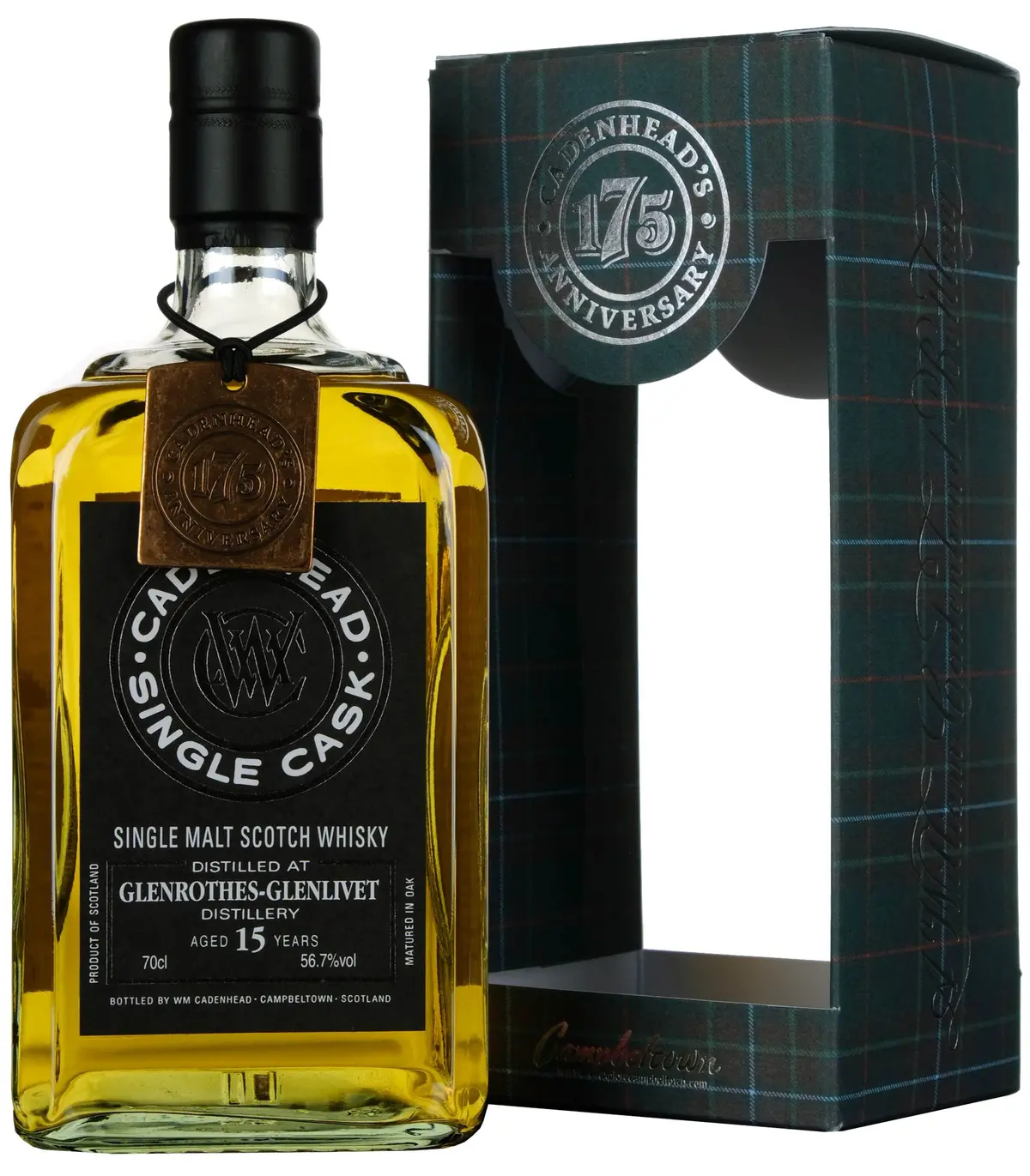 Glenrothes 2002-2017 | 15 Year Old Cadenhead's Single Cask 175Th Anniversary Japan Exclusive 2
