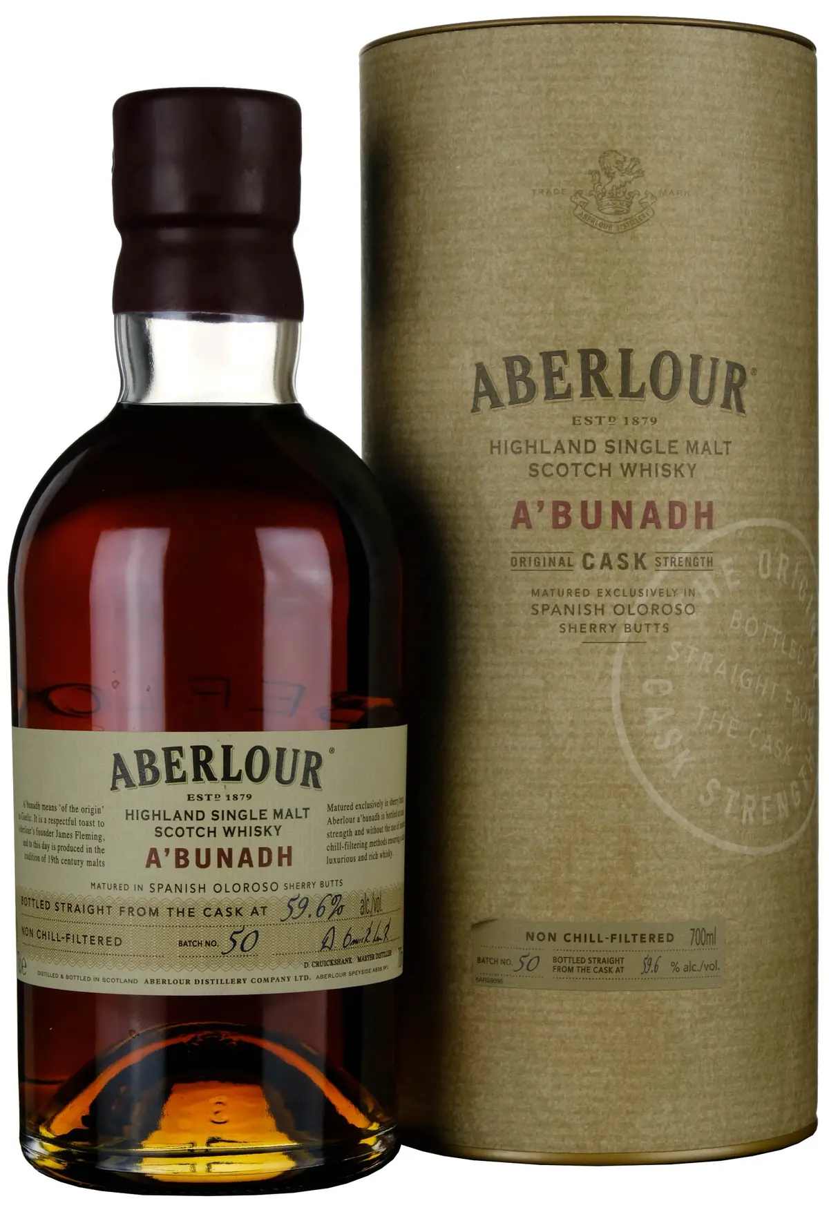 Aberlour A'bunadh Batch 50 Bottled 2014 1