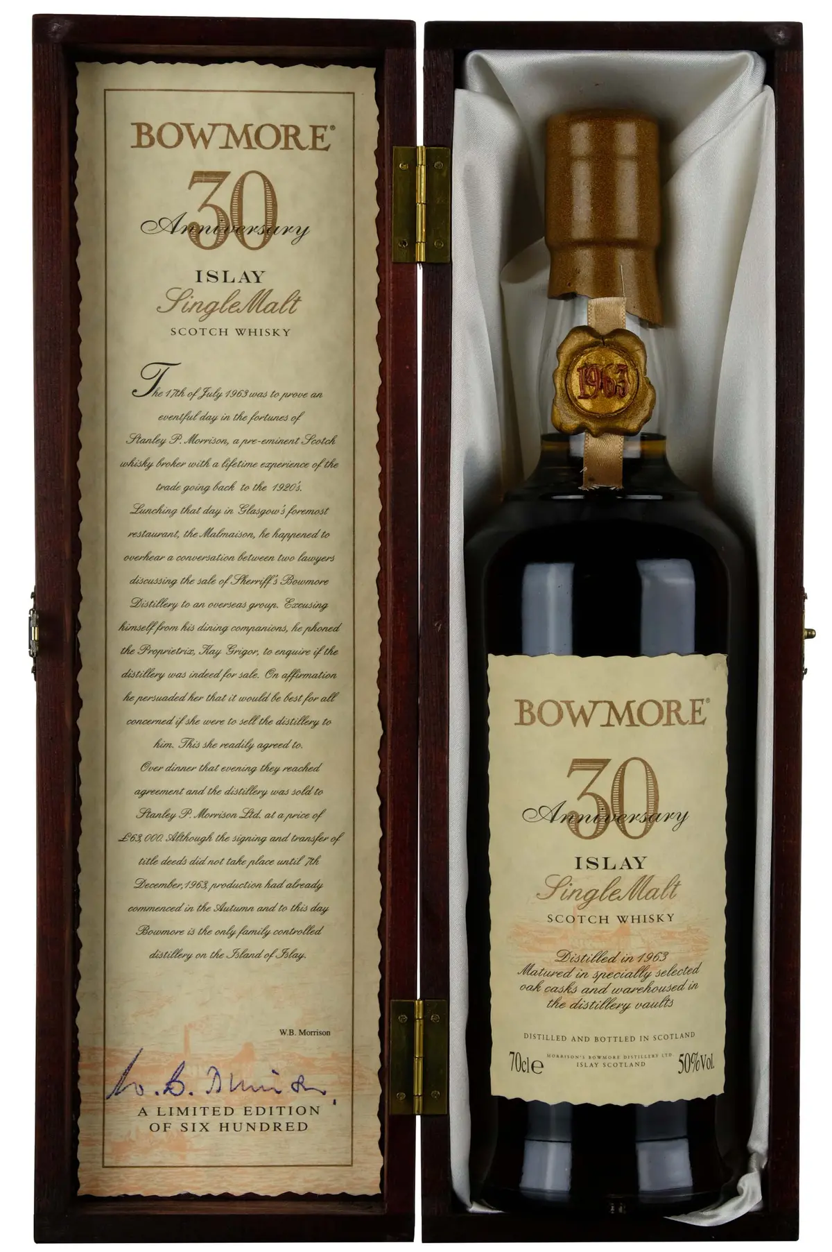 Bowmore 1963-1993 | 30 Year Old 30Th Anniversary 1
