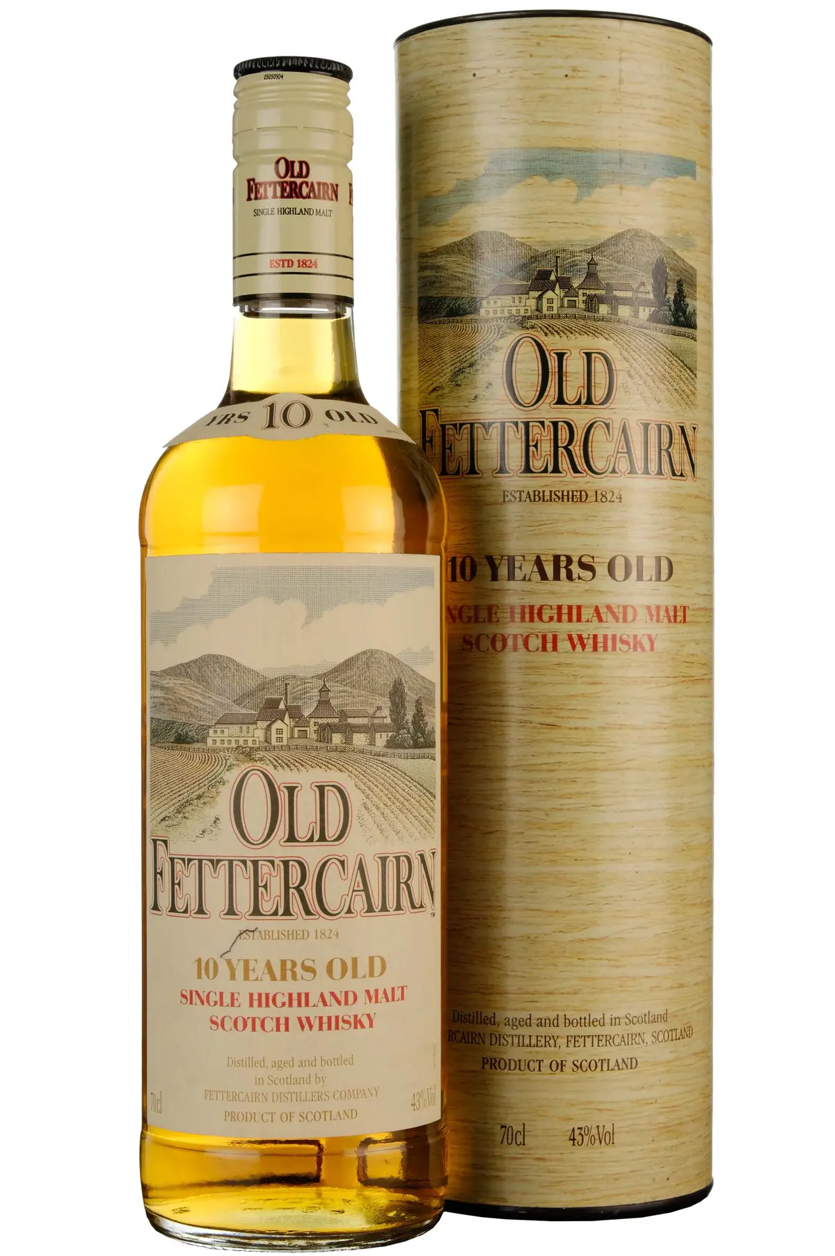 Old Fettercairn 10 Year Old 1990S 1