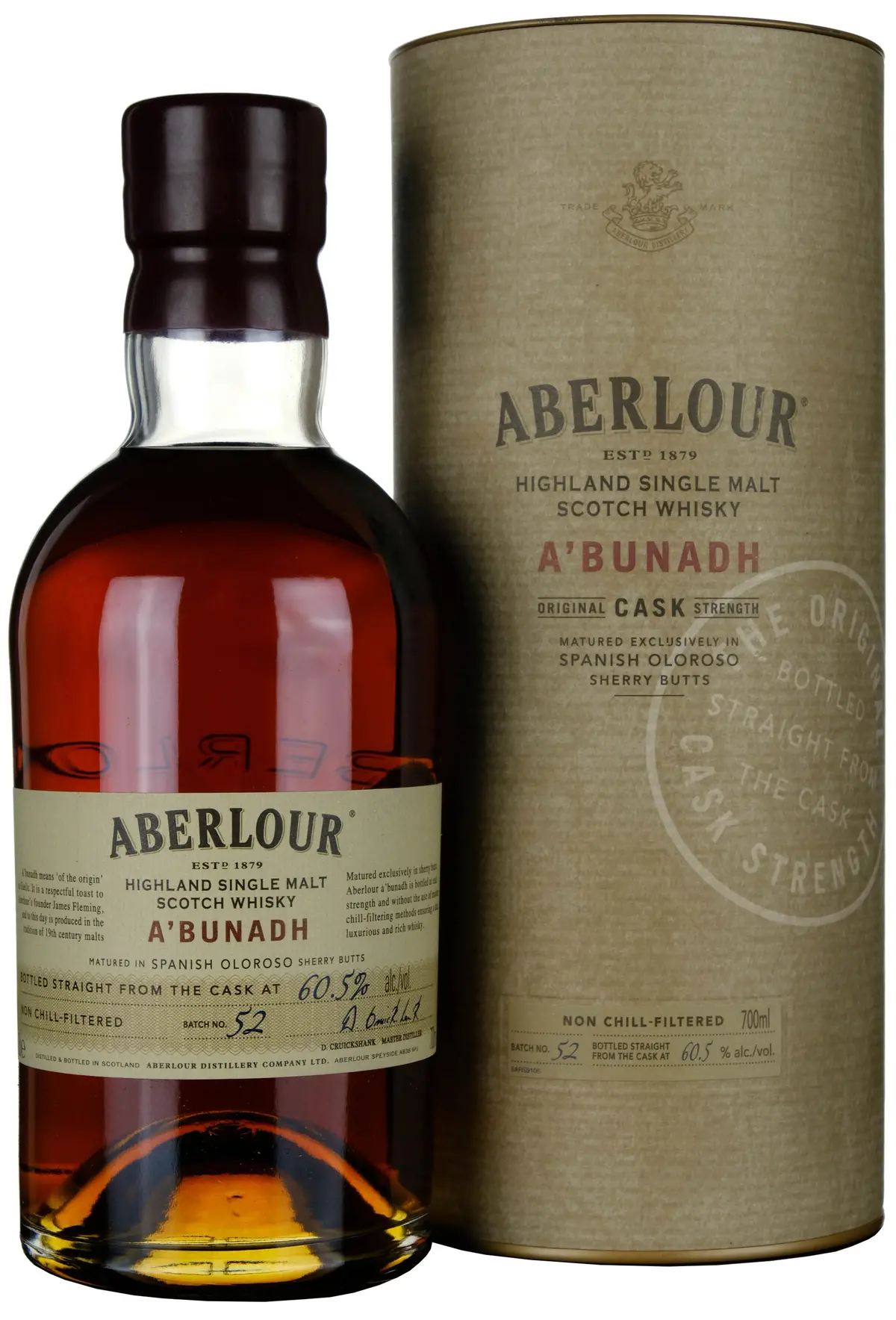 Aberlour A'bunadh Batch 52 Bottled 2015 1