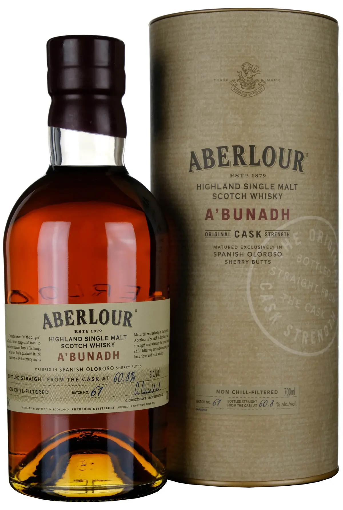 Aberlour A'bunadh Batch 61 Bottled 2017 1