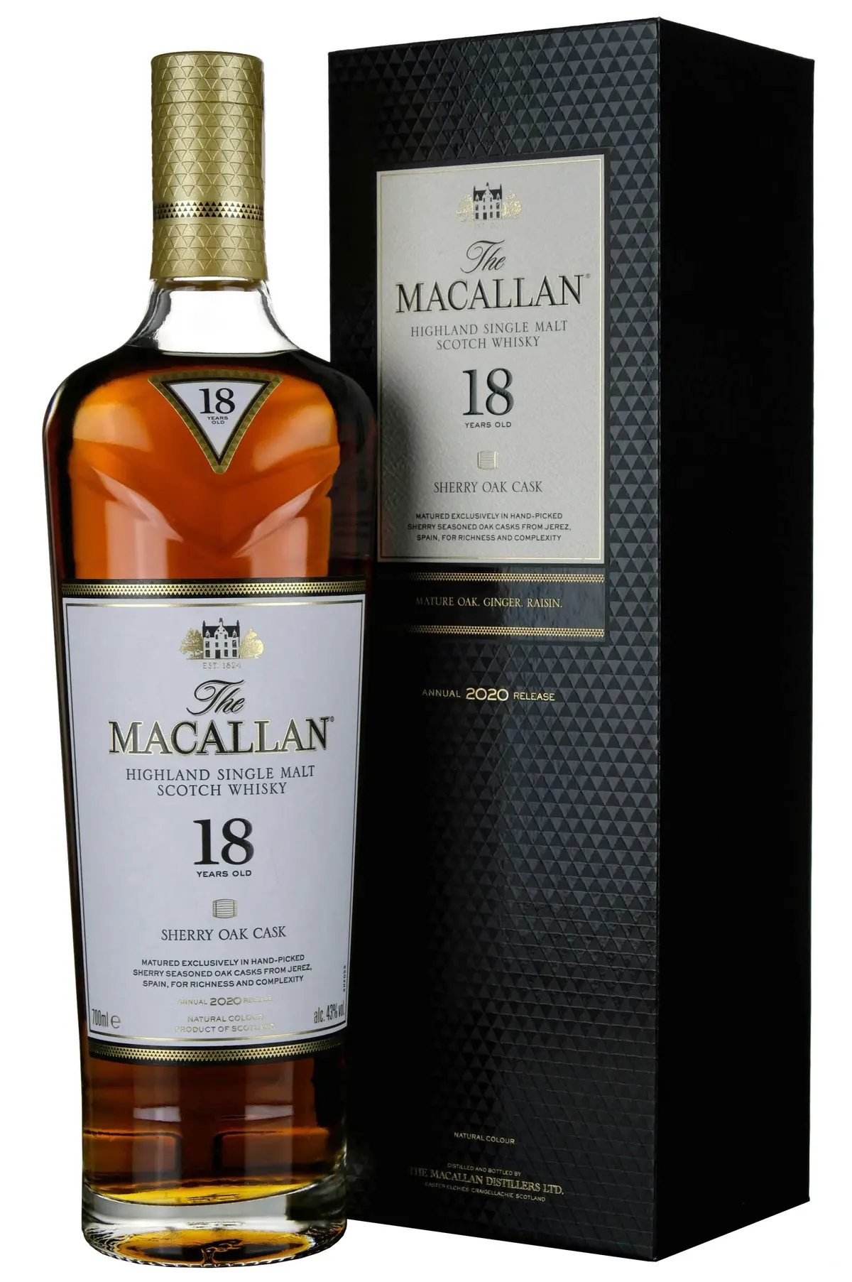 Macallan 18 Year Old Sherry Oak Cask 2020 Release 1