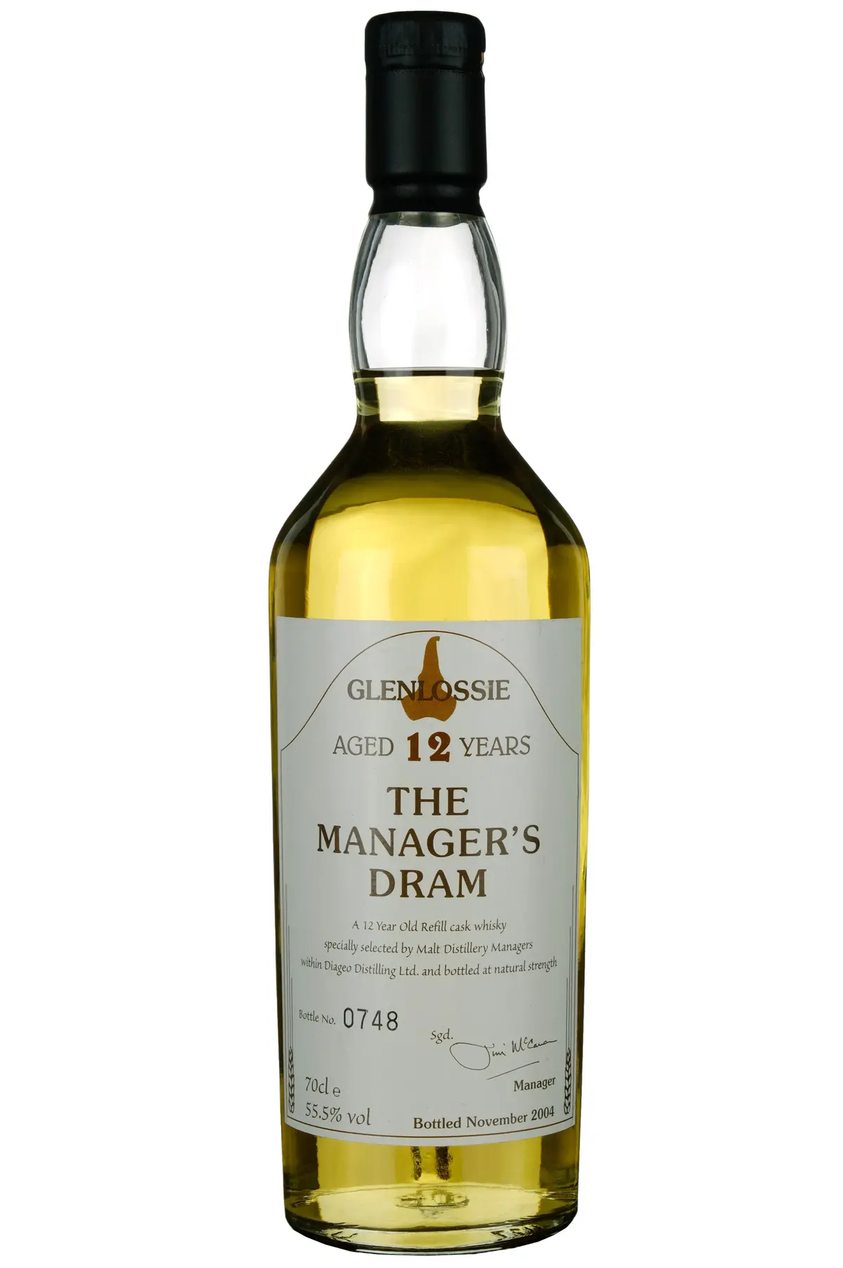 Glenlossie 12 Year Old The Manager's Dram 2004 Release 4