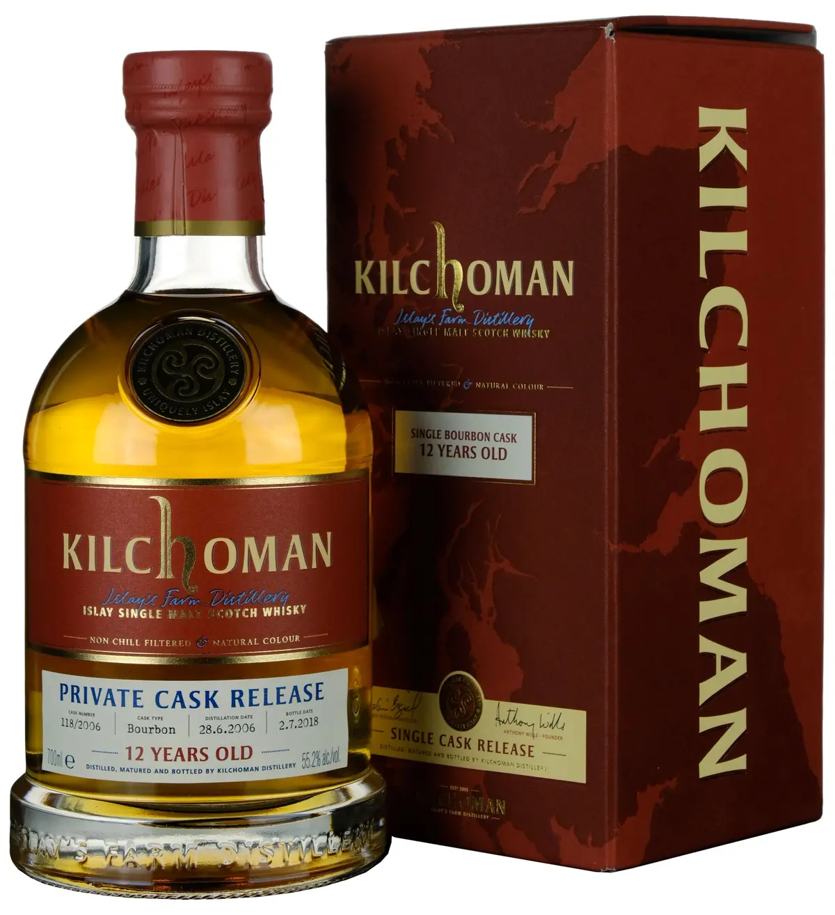 Kilchoman 2006-2018 | 12 Year Old Private Cask Release Single Cask 118 1