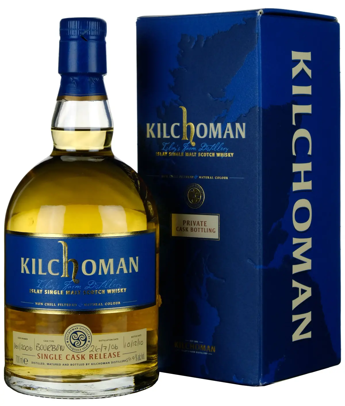 Kilchoman 2006-2010 Private Cask Release Single Cask 161 1