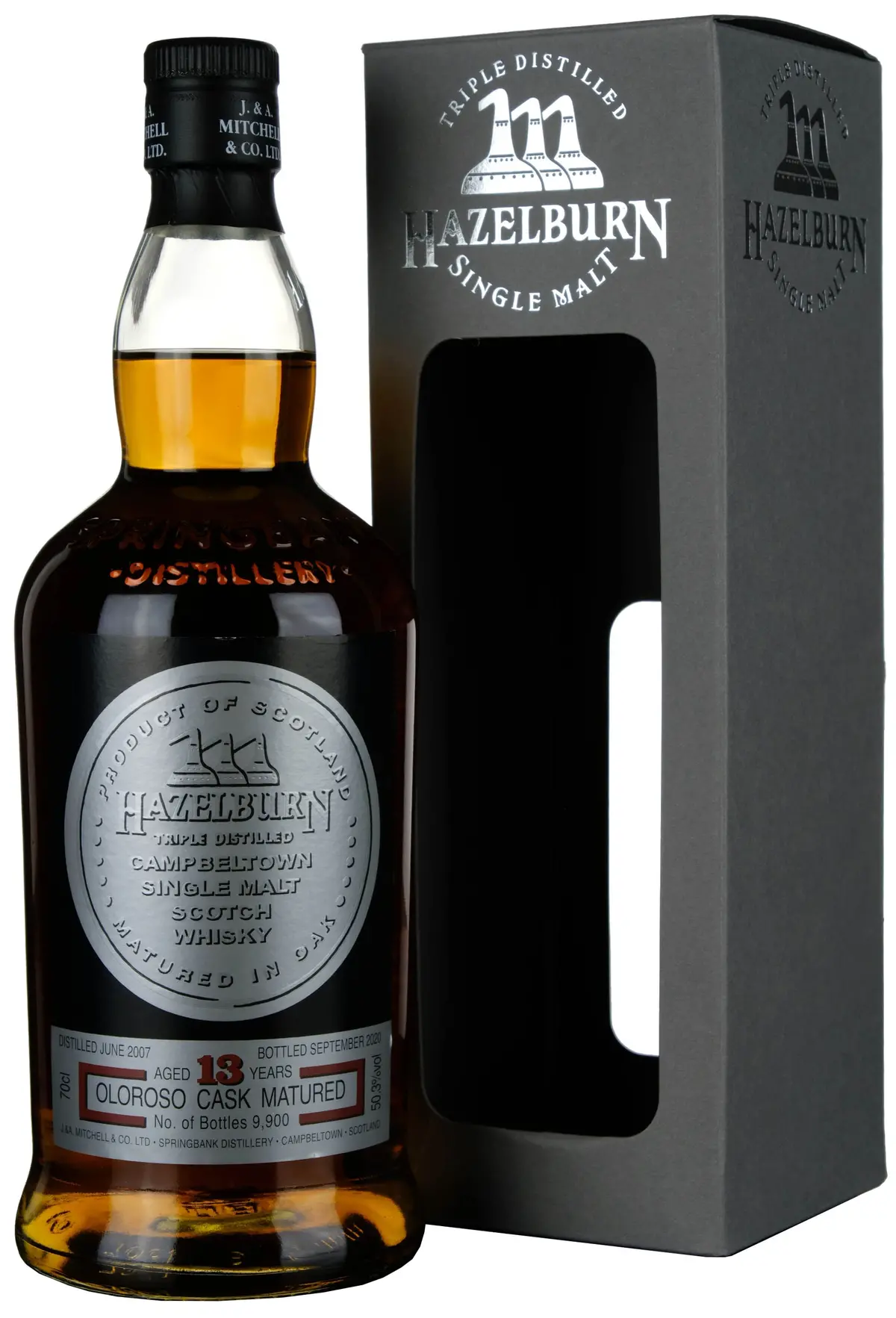 Hazelburn 2007-2020 | 13 Year Old Oloroso Cask Matured 1