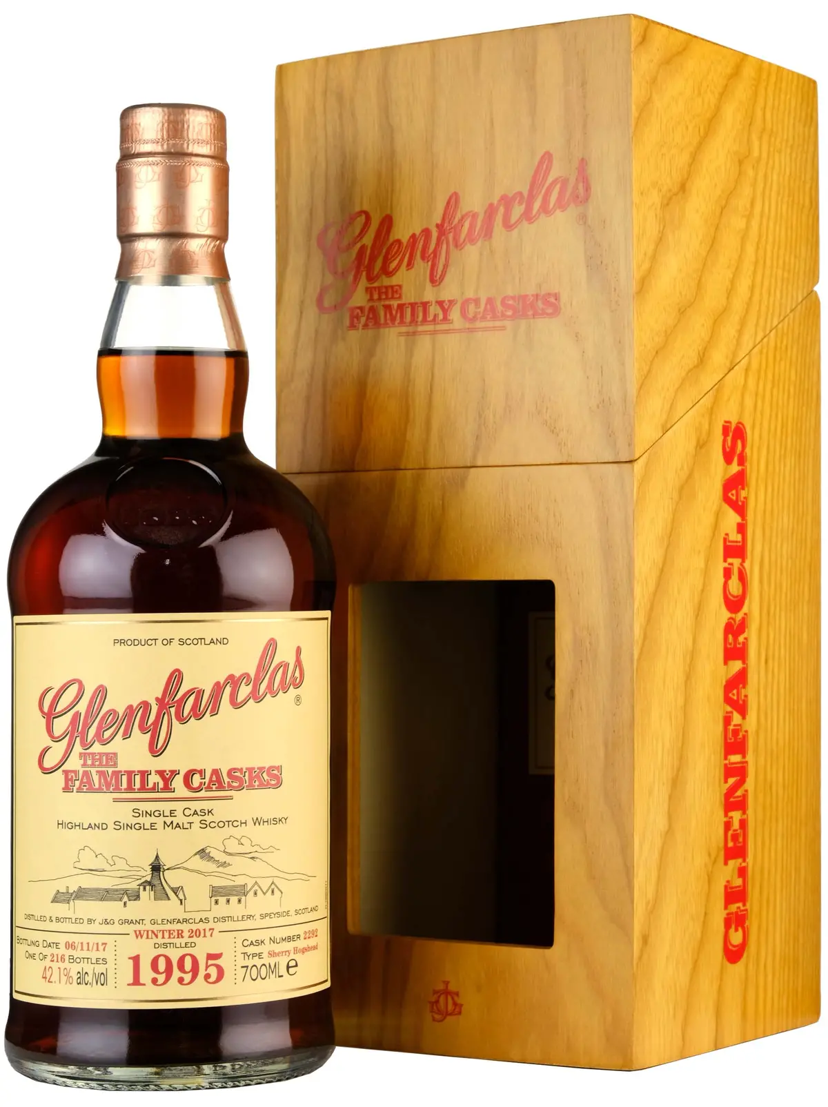 Glenfarclas 1995-2017 | The Family Cask 2292 1