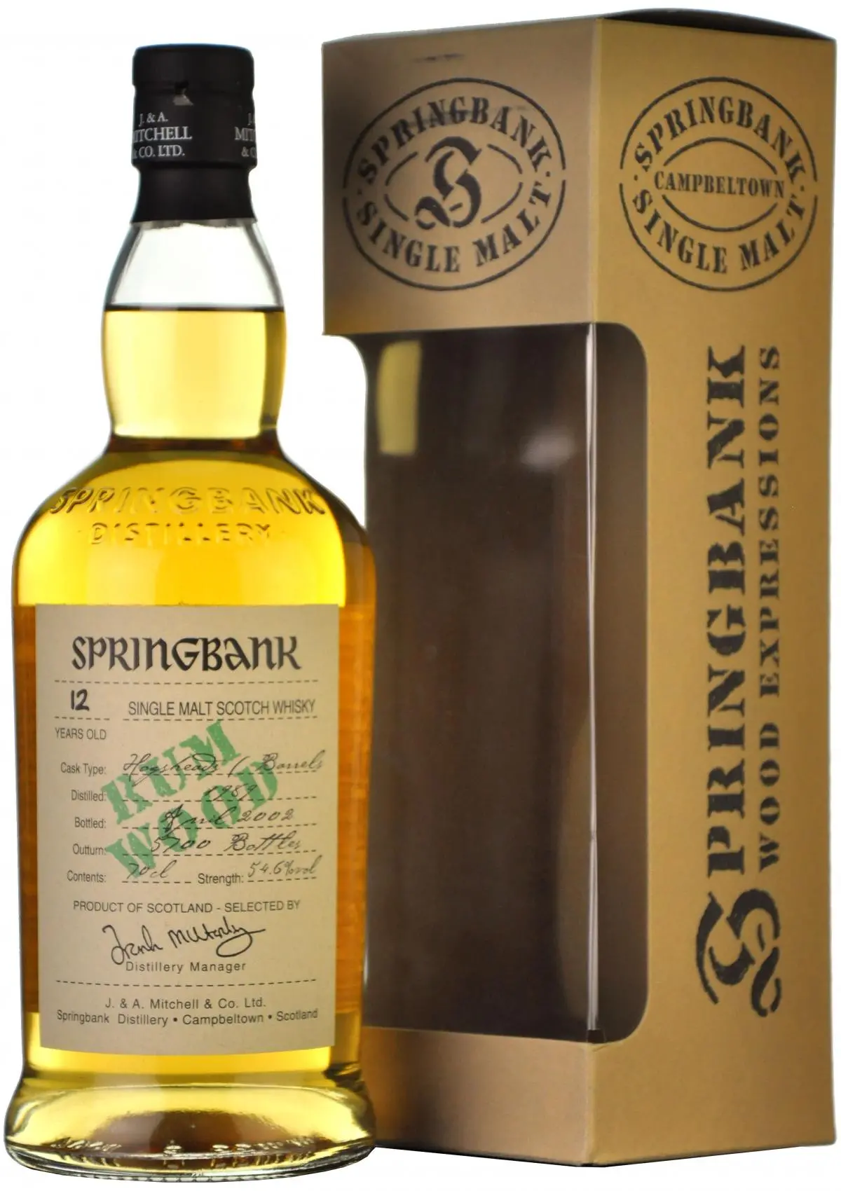 Springbank 1989-2002 | 12 Year Old Rum Wood 1