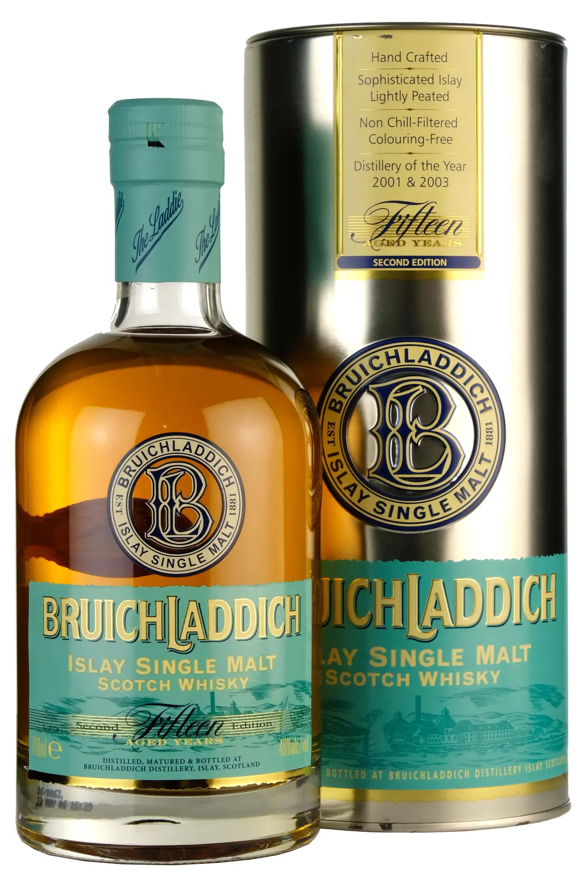 Bruichladdich 15 Year Old 2Nd Edition 2006 Release 1