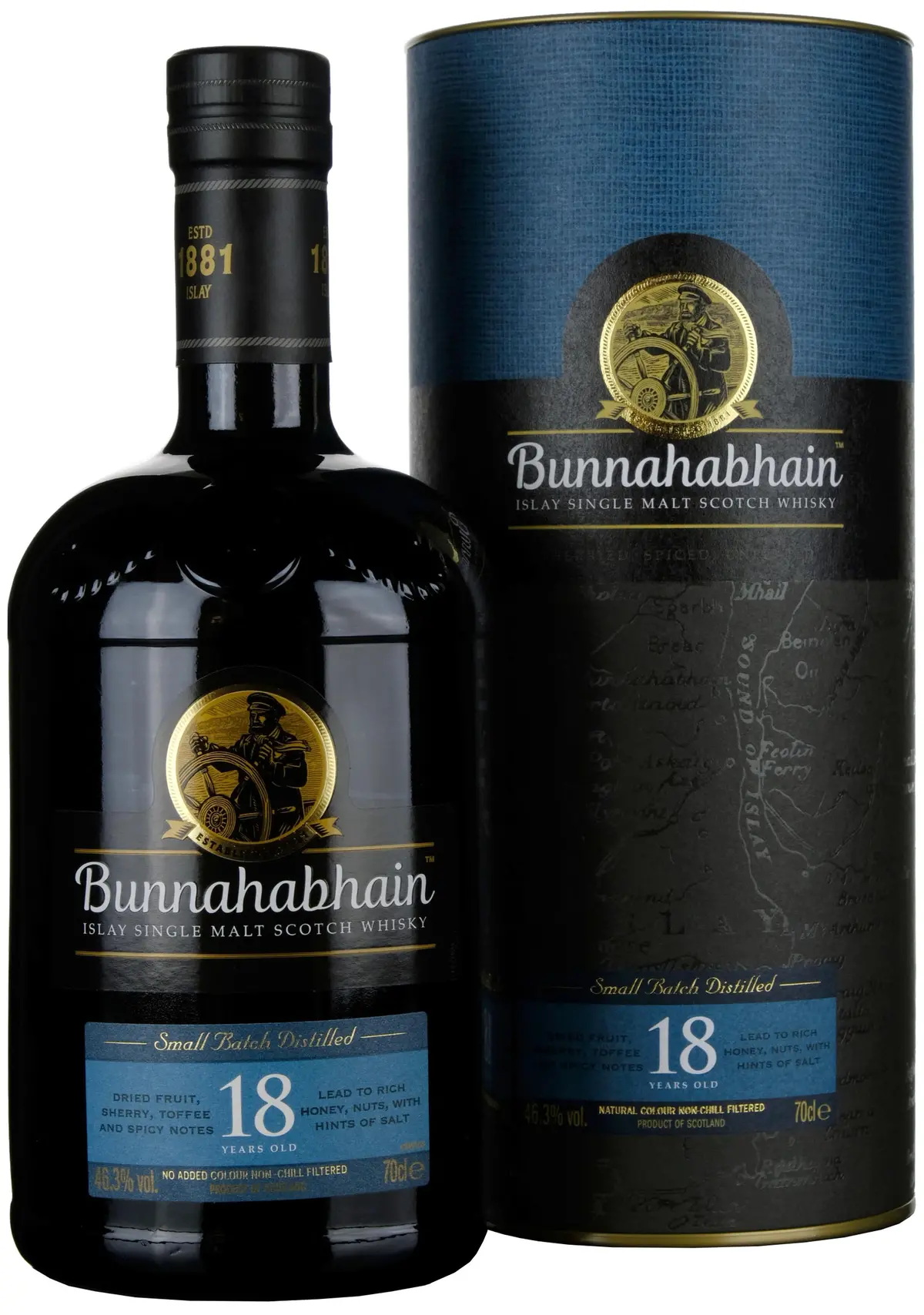 Bunnahabhain 18 Year Old Small Batch Distilled 1