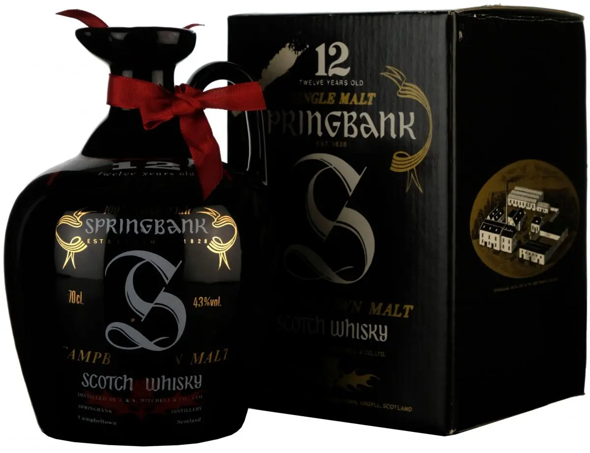 Springbank 12 Year Old Ceramic 1990S 1