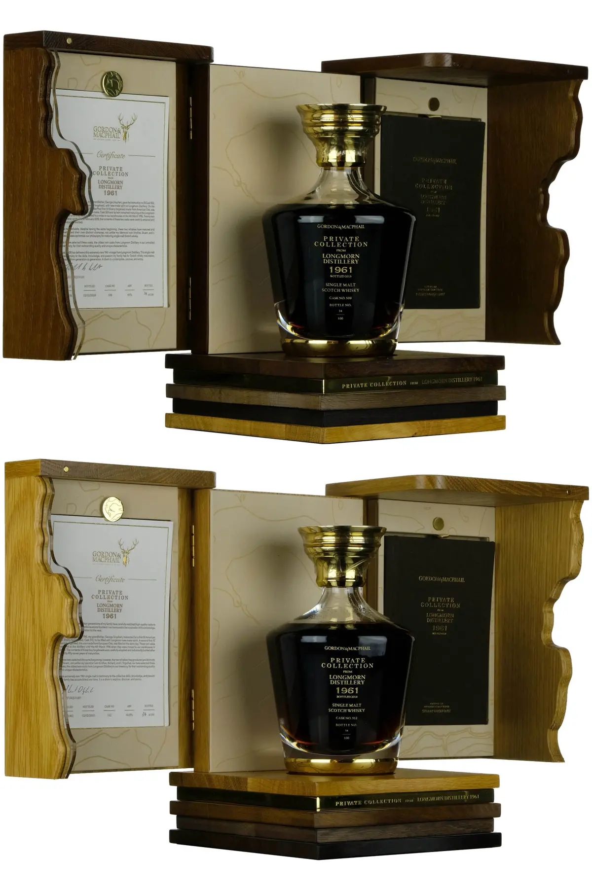 Longmorn 1961-2018 | 57 Year Old Gordon & Macphail Private Collection Twin Set 1