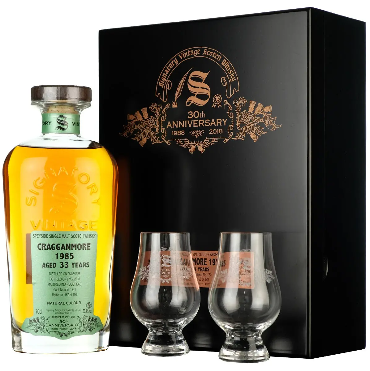 Cragganmore 1985-2018 | 33 Year Old Signatory Vintage 30Th Anniversary 1